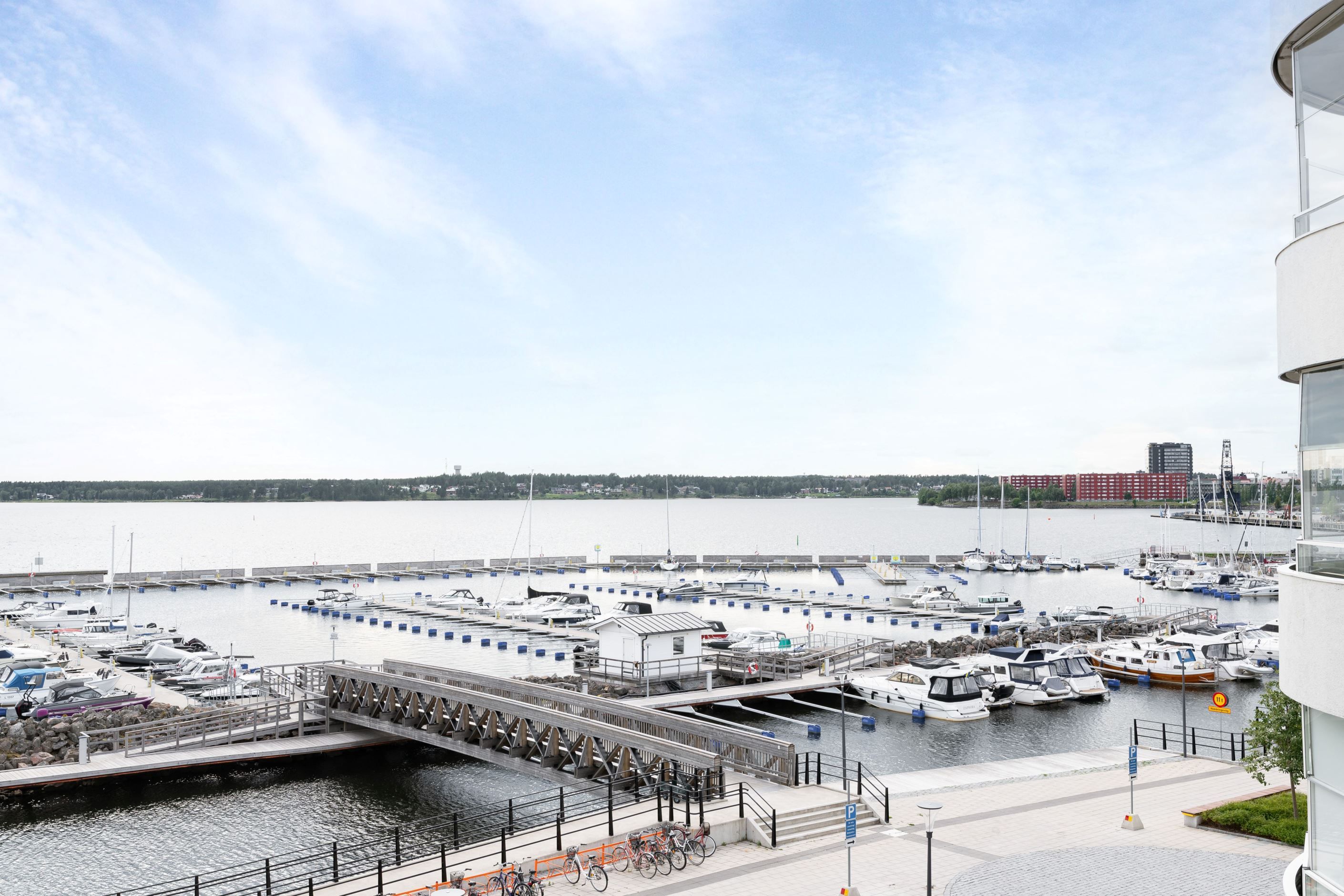 Utsikt från balkong