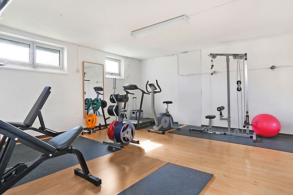 Litet gym i föreningen