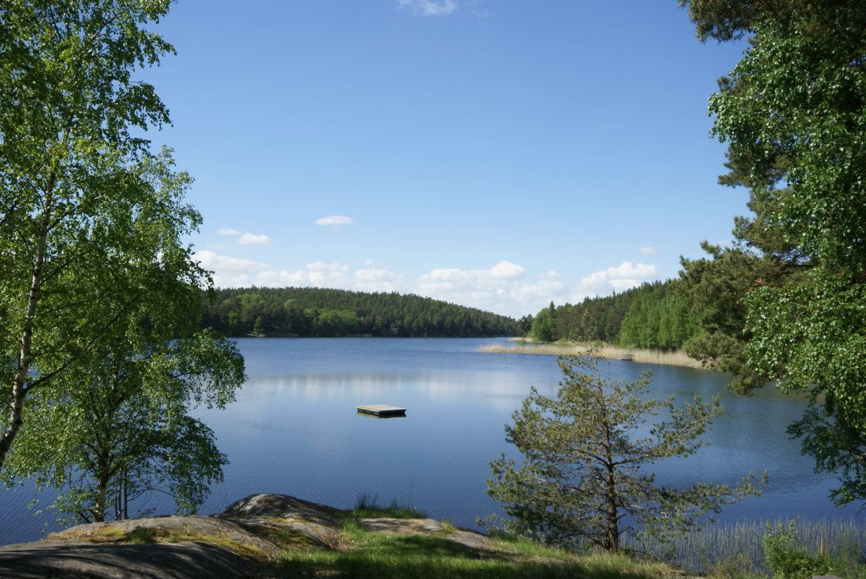 Rösjöbadet utsikt