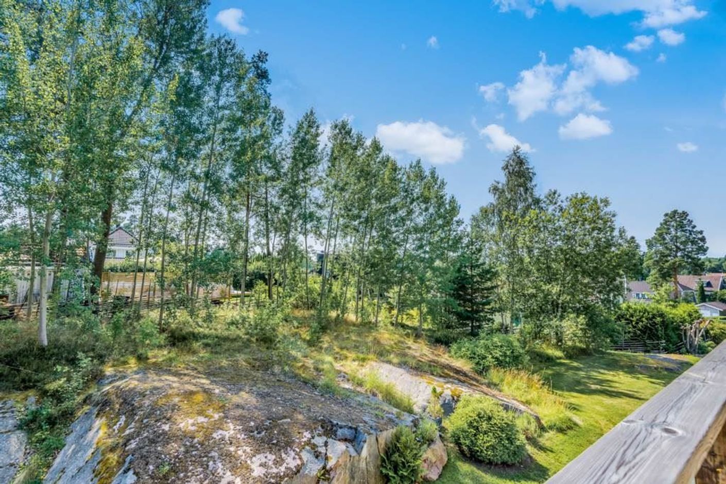 Utsikten från balkongen