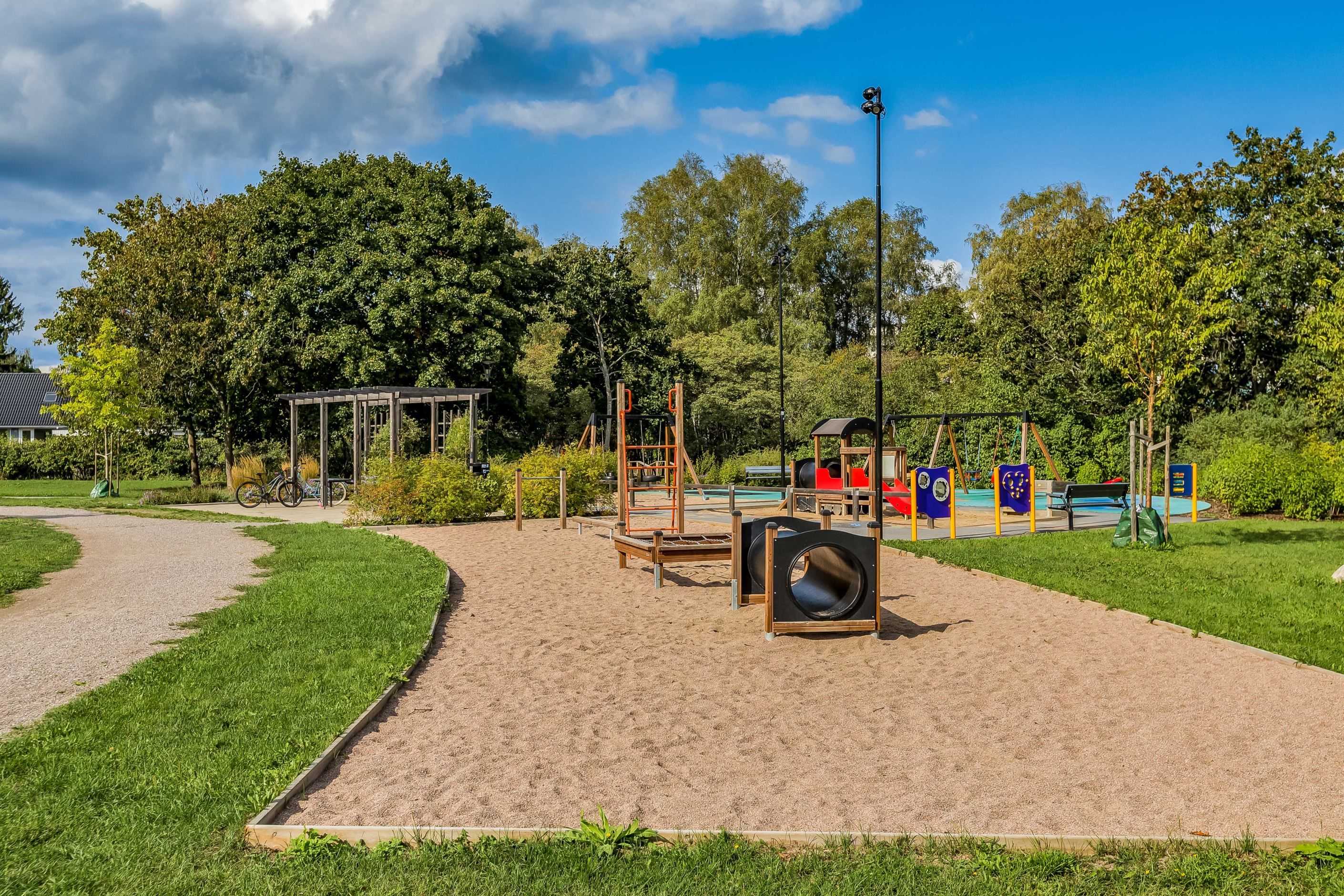 Sågtorpsvägen - Den nya lekplatsen