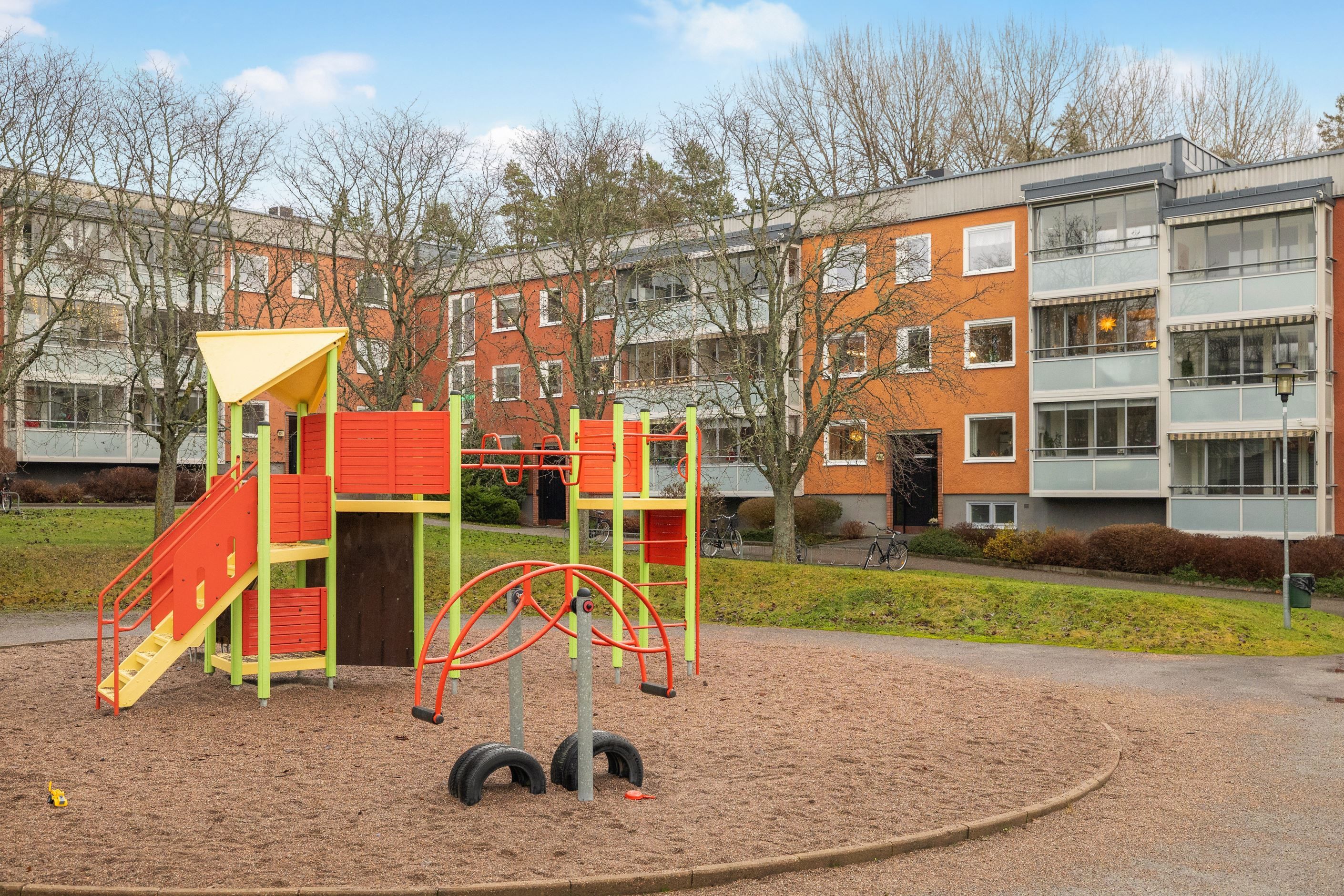 Lekparken på innergården