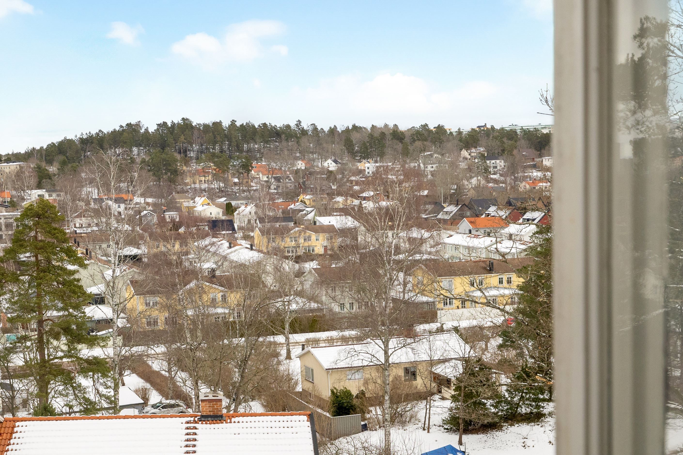 Fantastisk utsikt över Näsby Park