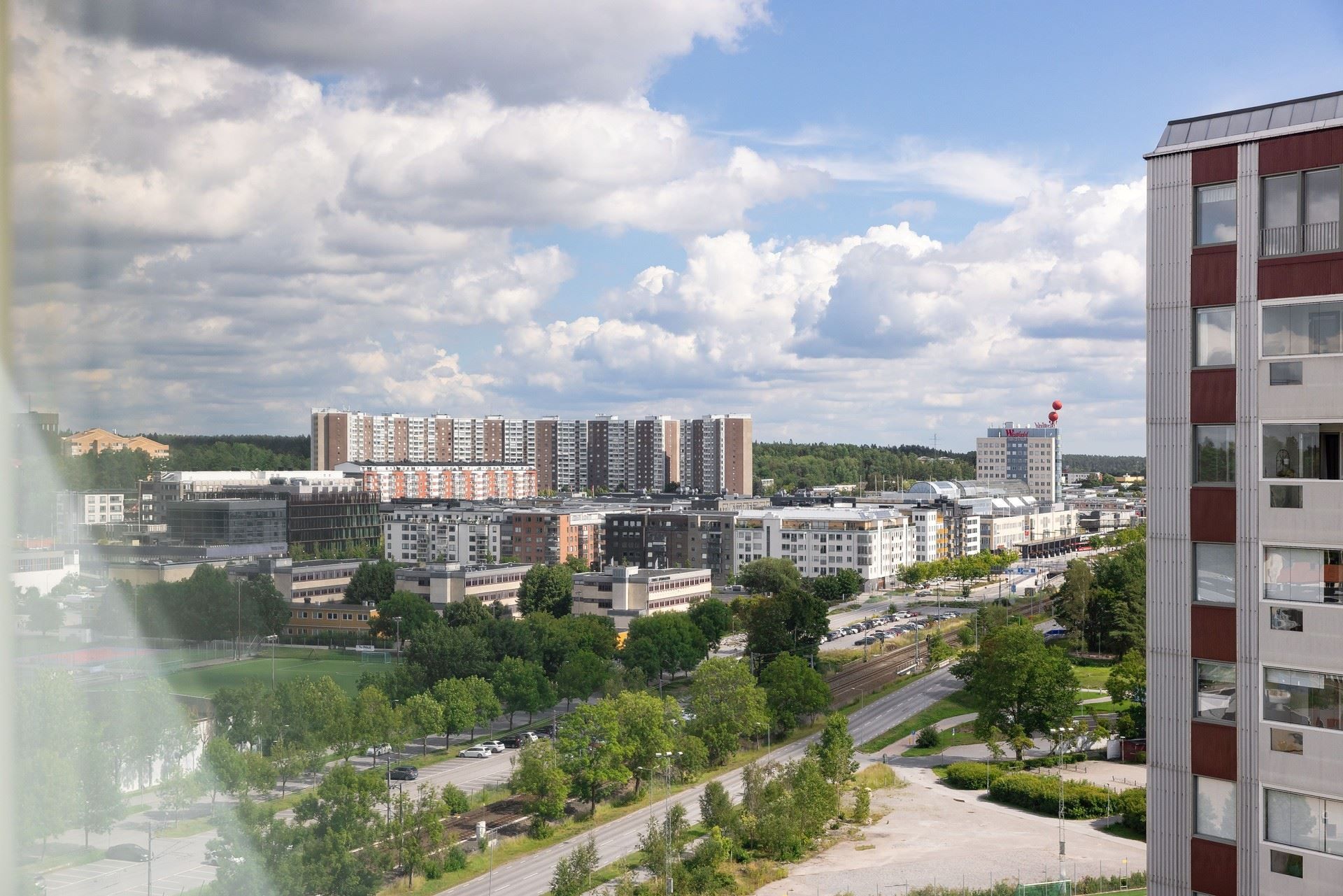 Utsikt över Täby C
