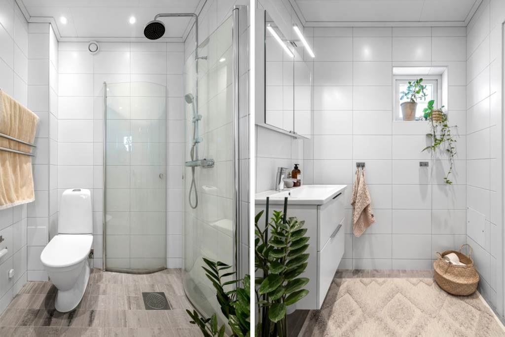 Lågupplöst Duschrum WC nedre plan