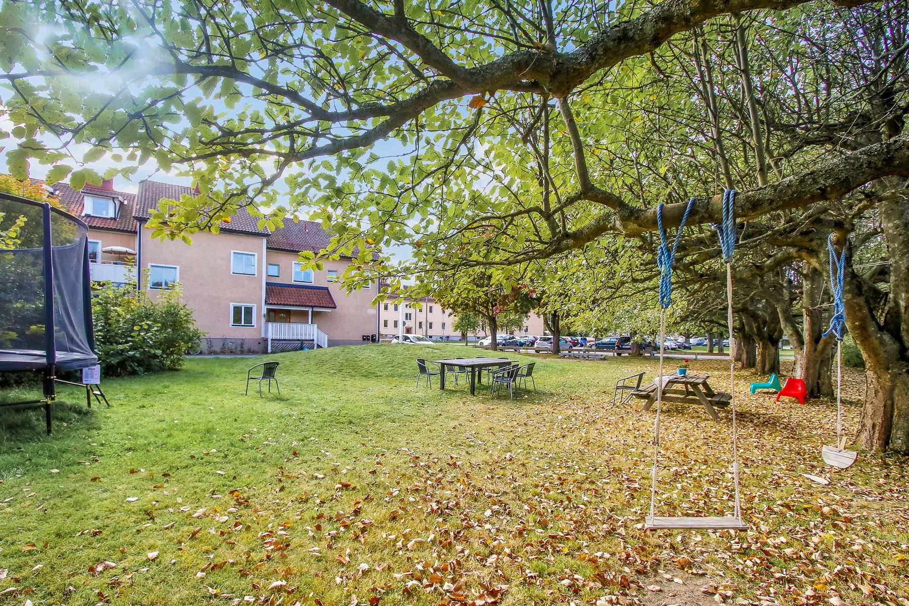 Trevlig gemensam gård