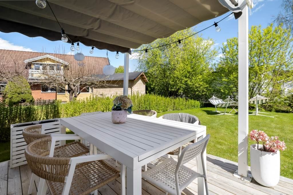 Lågupplöst Altan baksida med sol nästan hela dagen