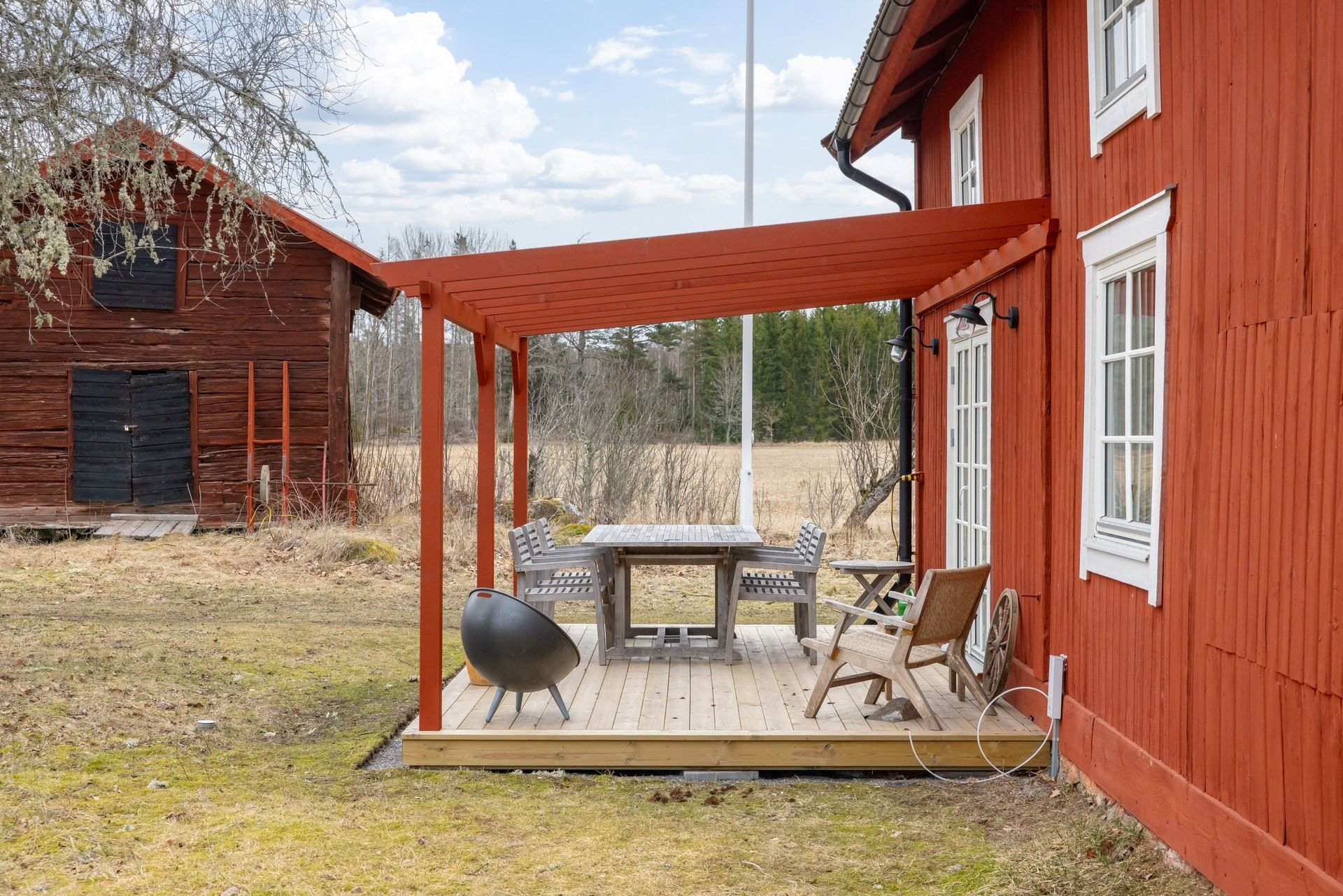 Uteplats baksida