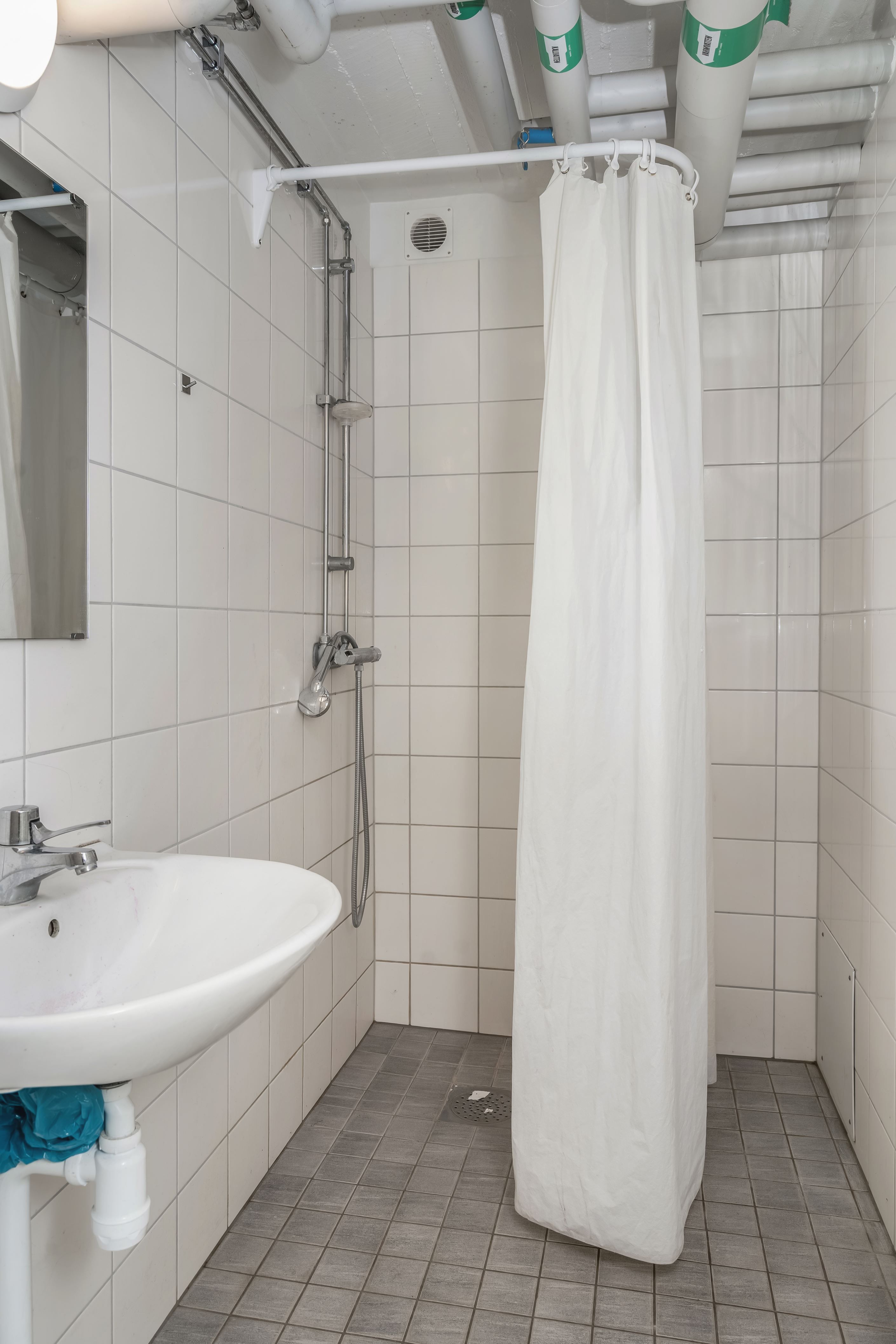 Duschrum i källaren