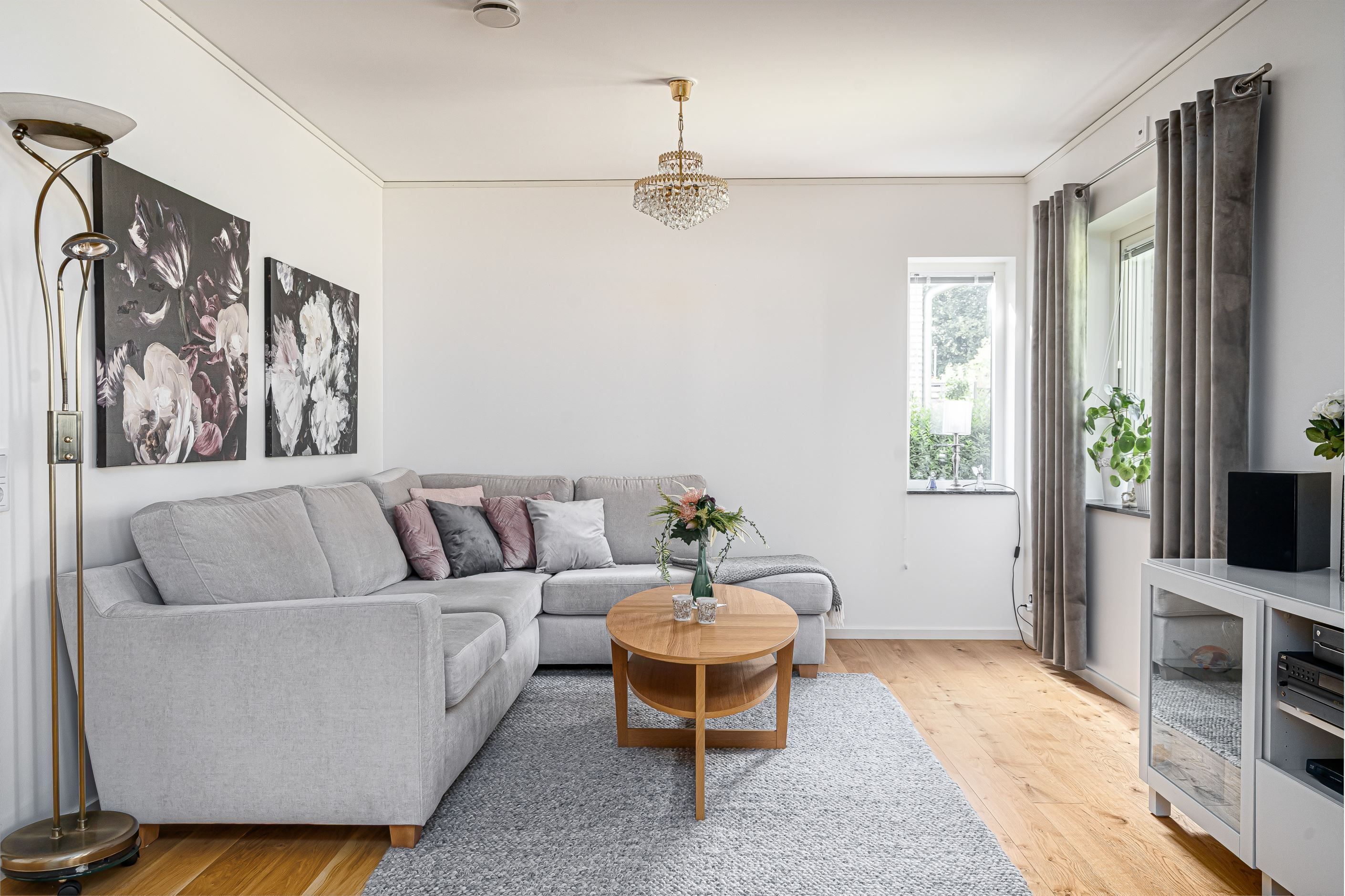 Mysig vardagsrumsdel