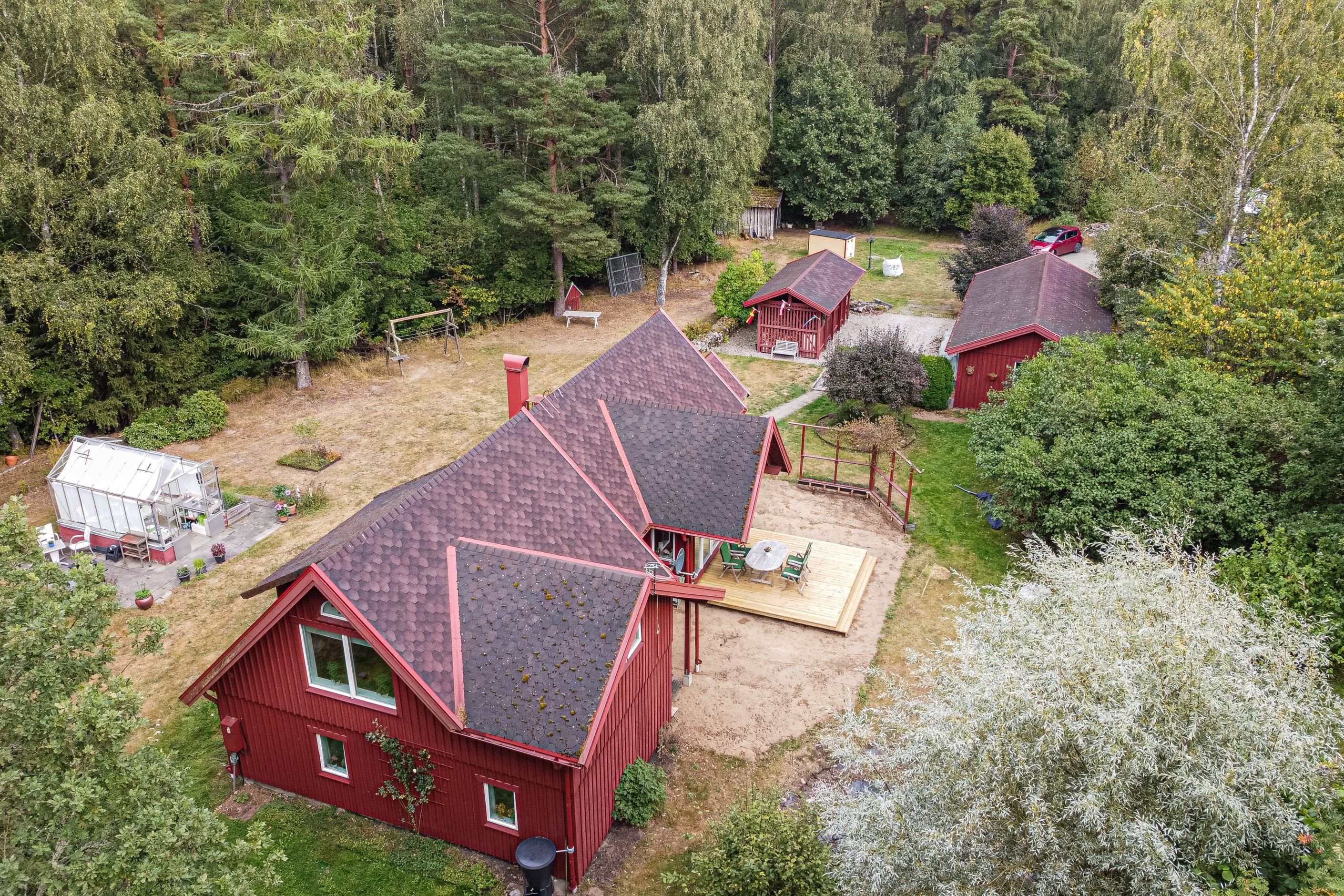 Extraordinärt hus med massor av charm