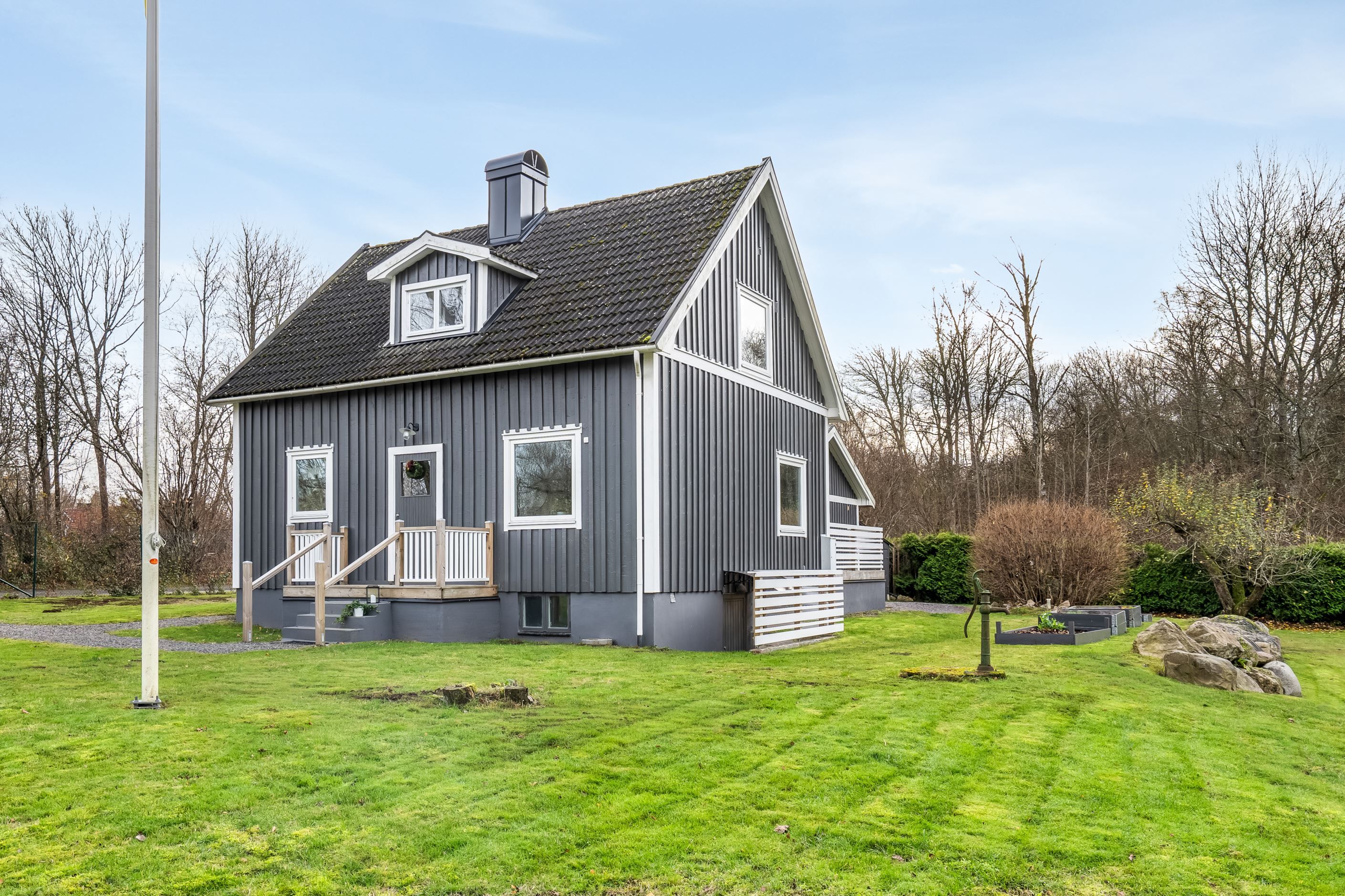 Lättskött trädgård