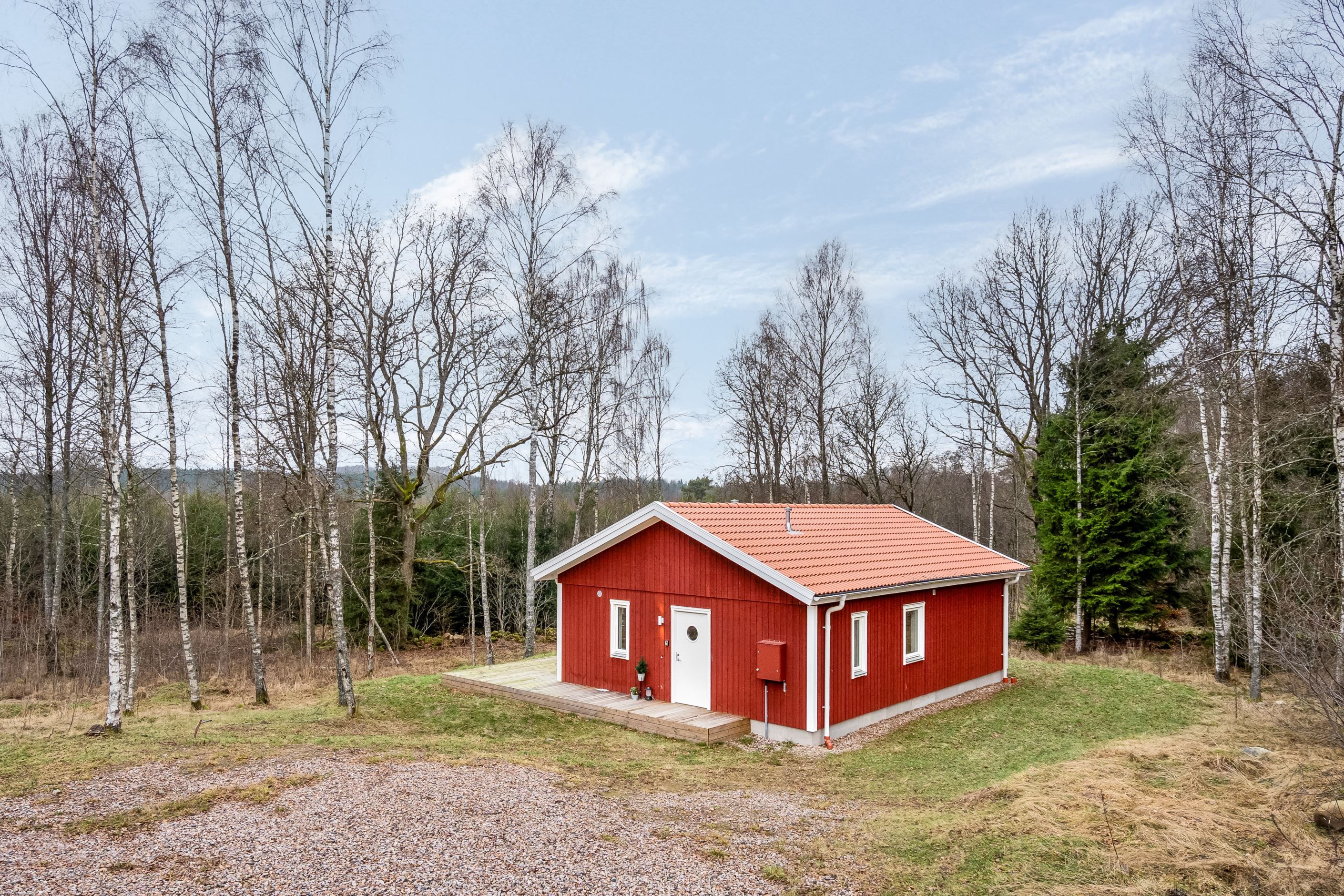 Inbäddat mitt i naturen