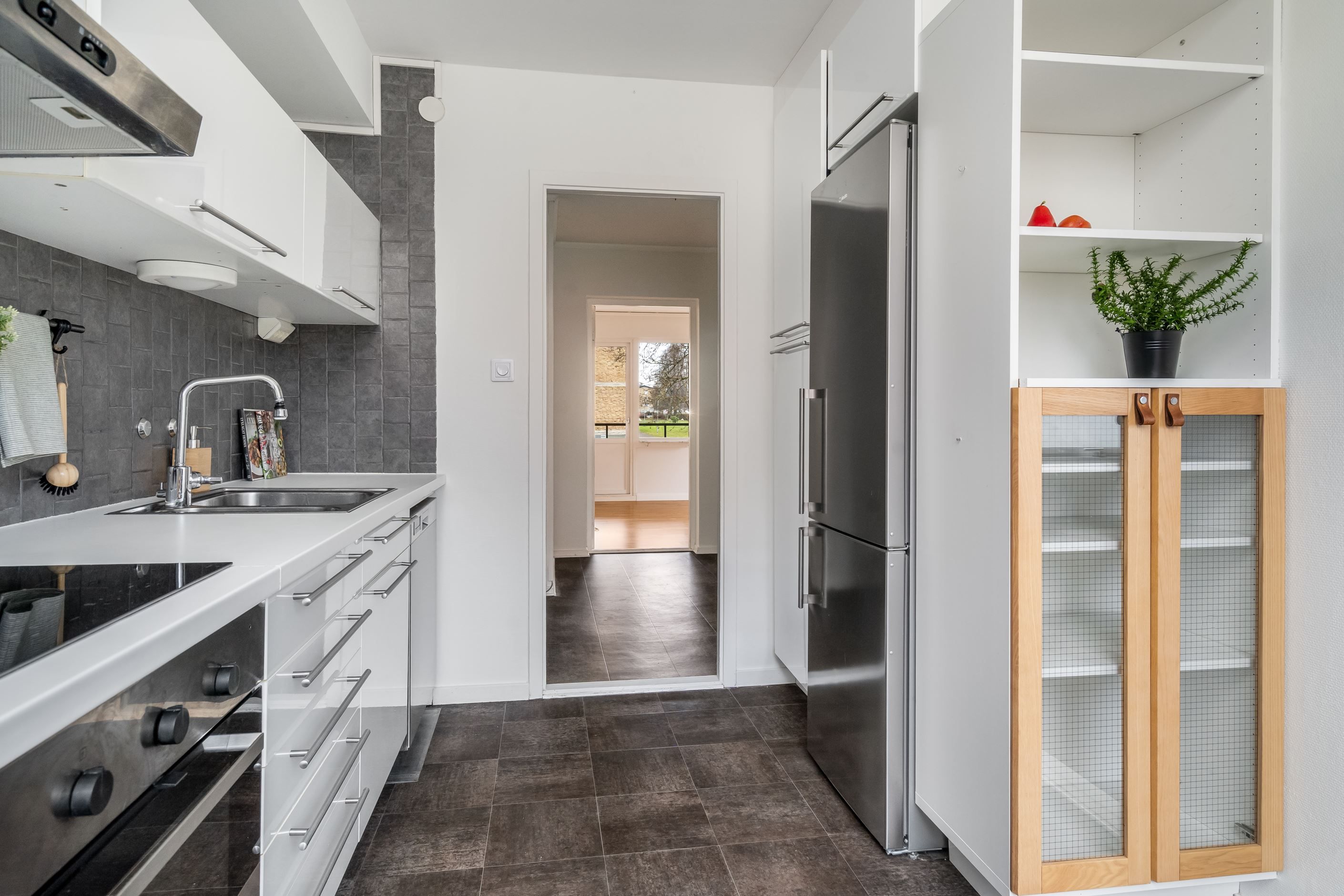 Praktiskt och ljust kök