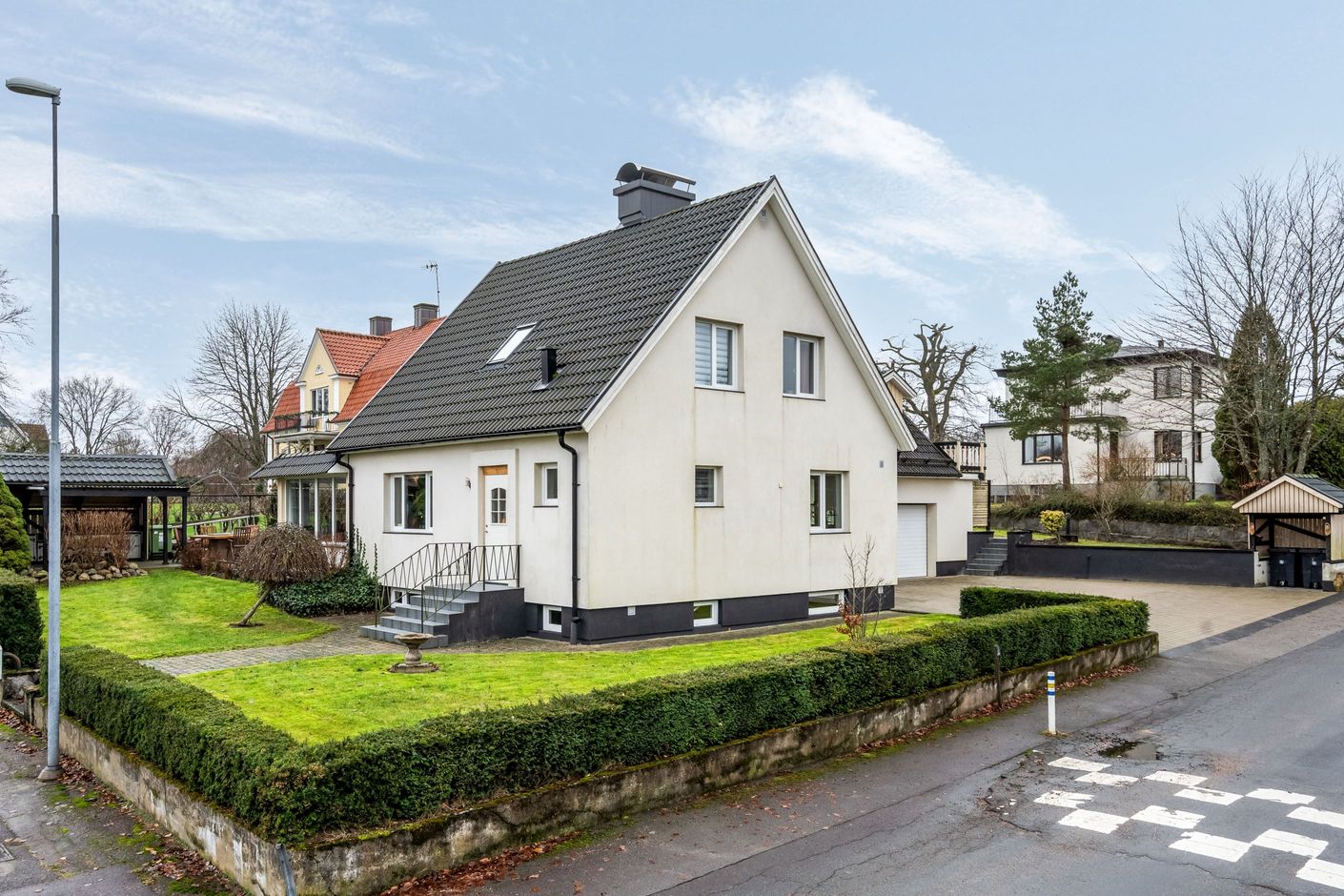 Vy från gatan