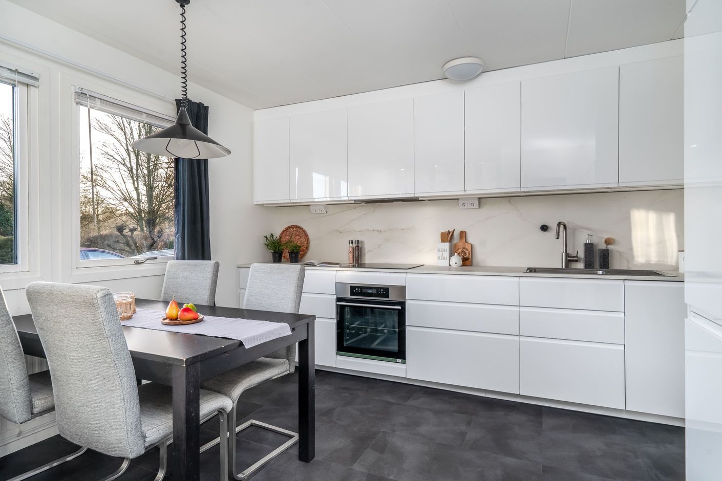 Modernt och fräscht kök