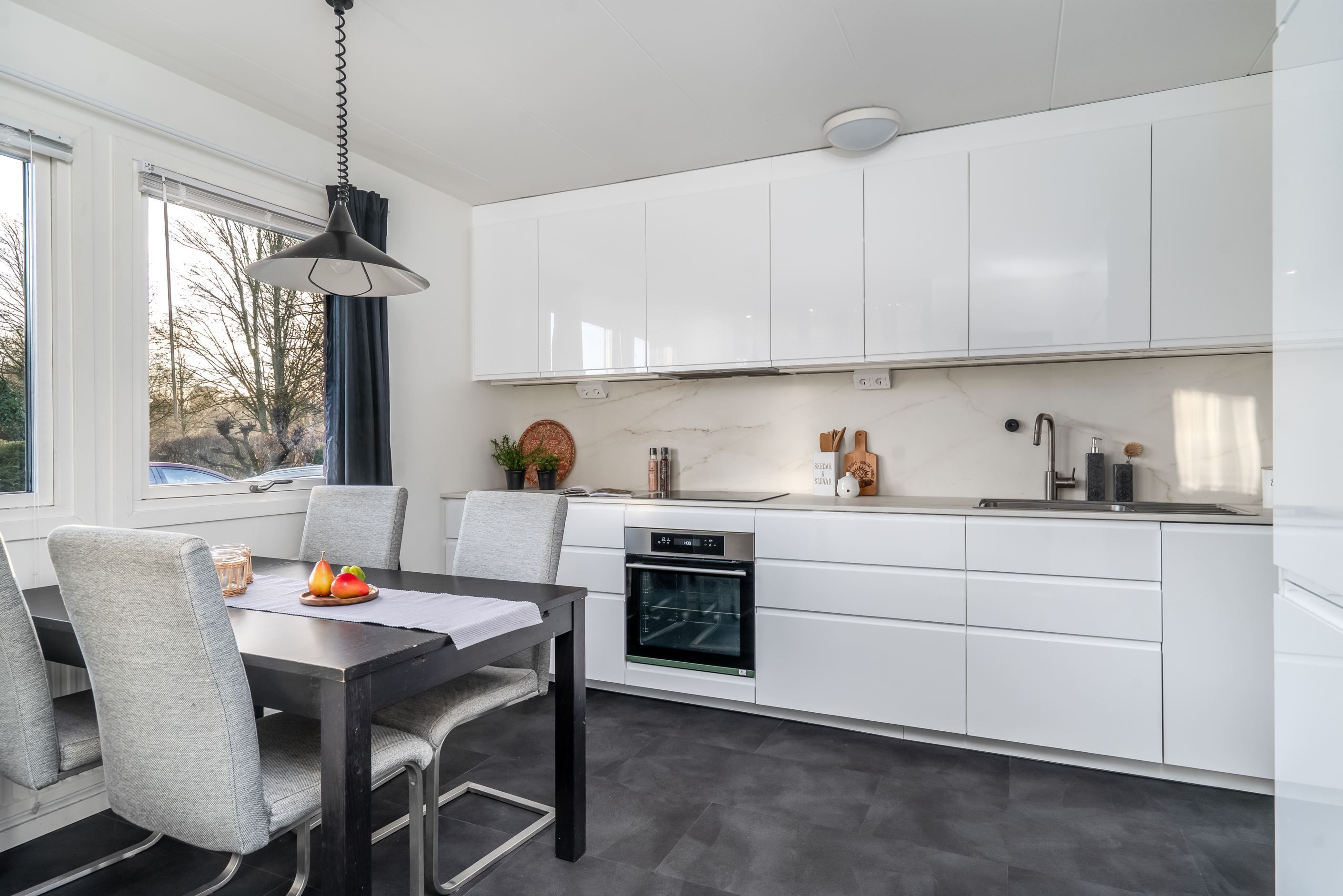 Modernt och fräscht kök