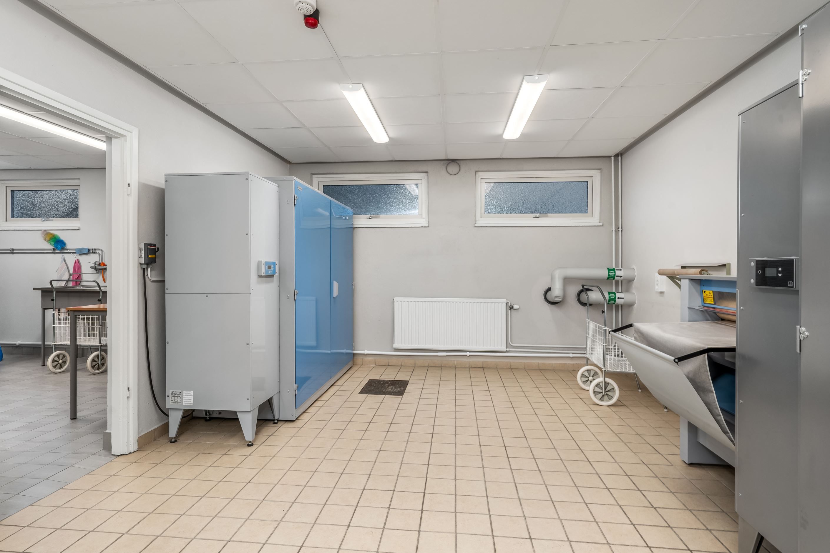 Gott om plats att ta hand om sin tvätt