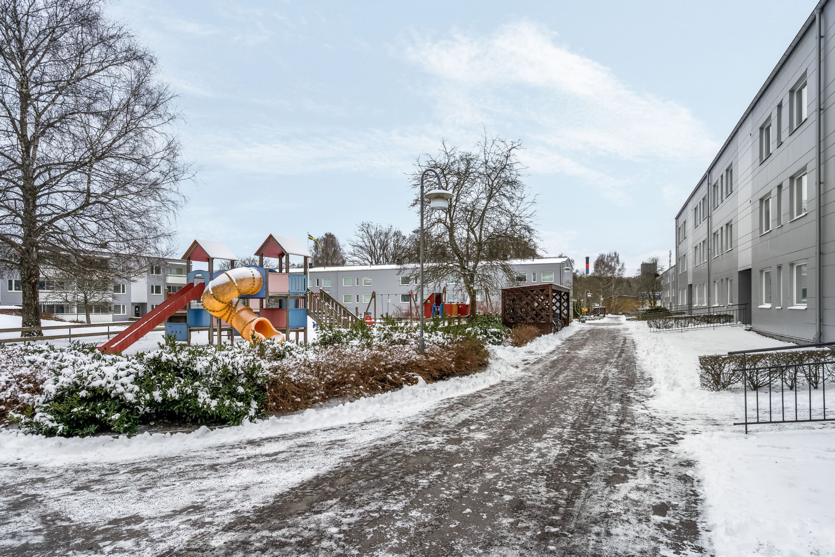 Lekplats på området