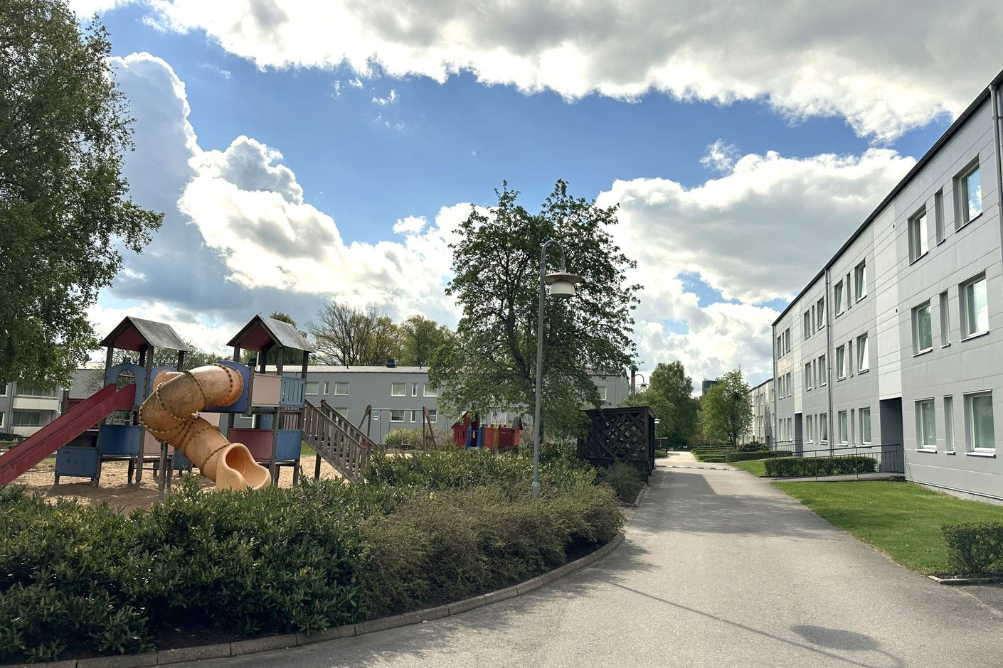 Lekplats på området
