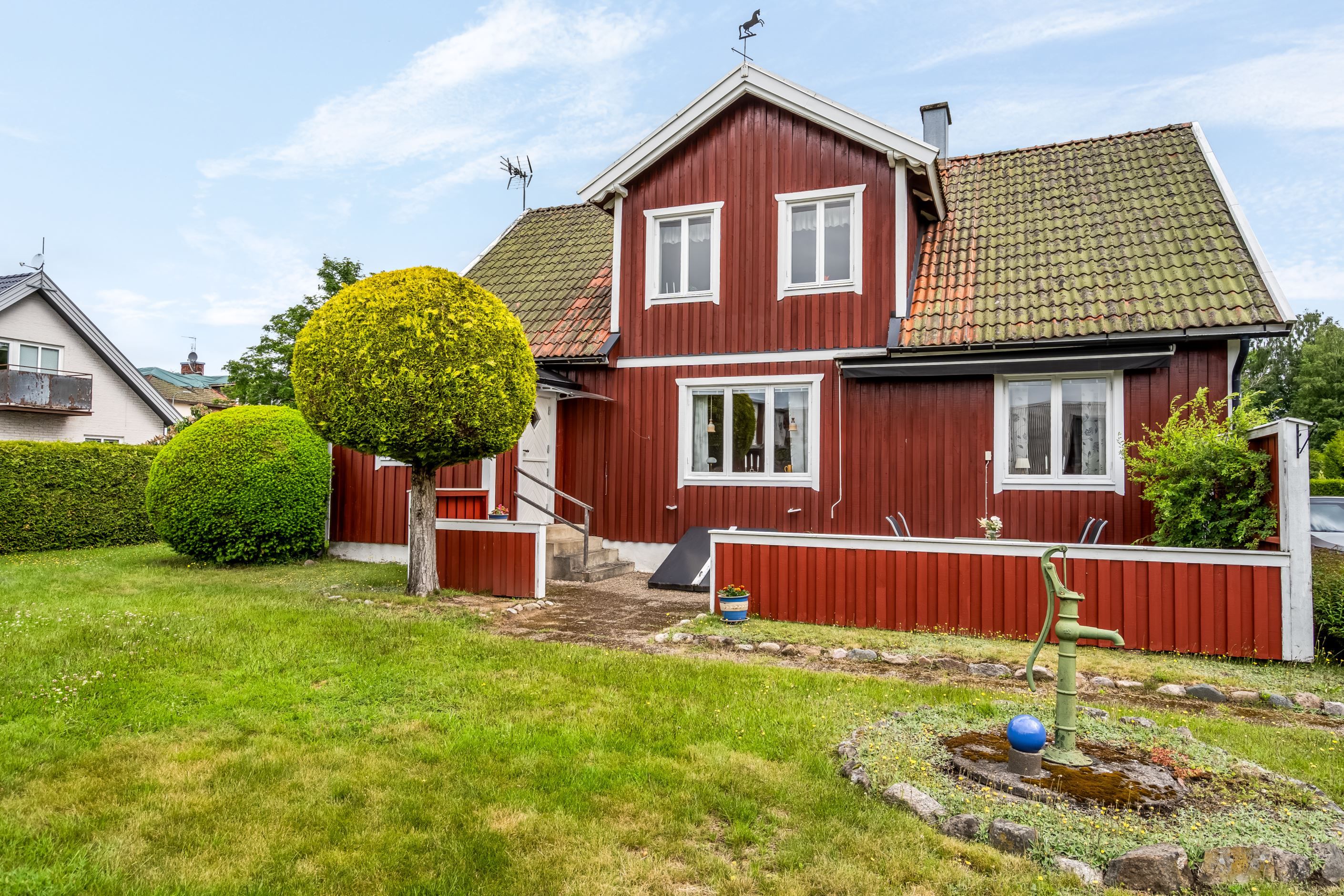 Uteplats i söderläge