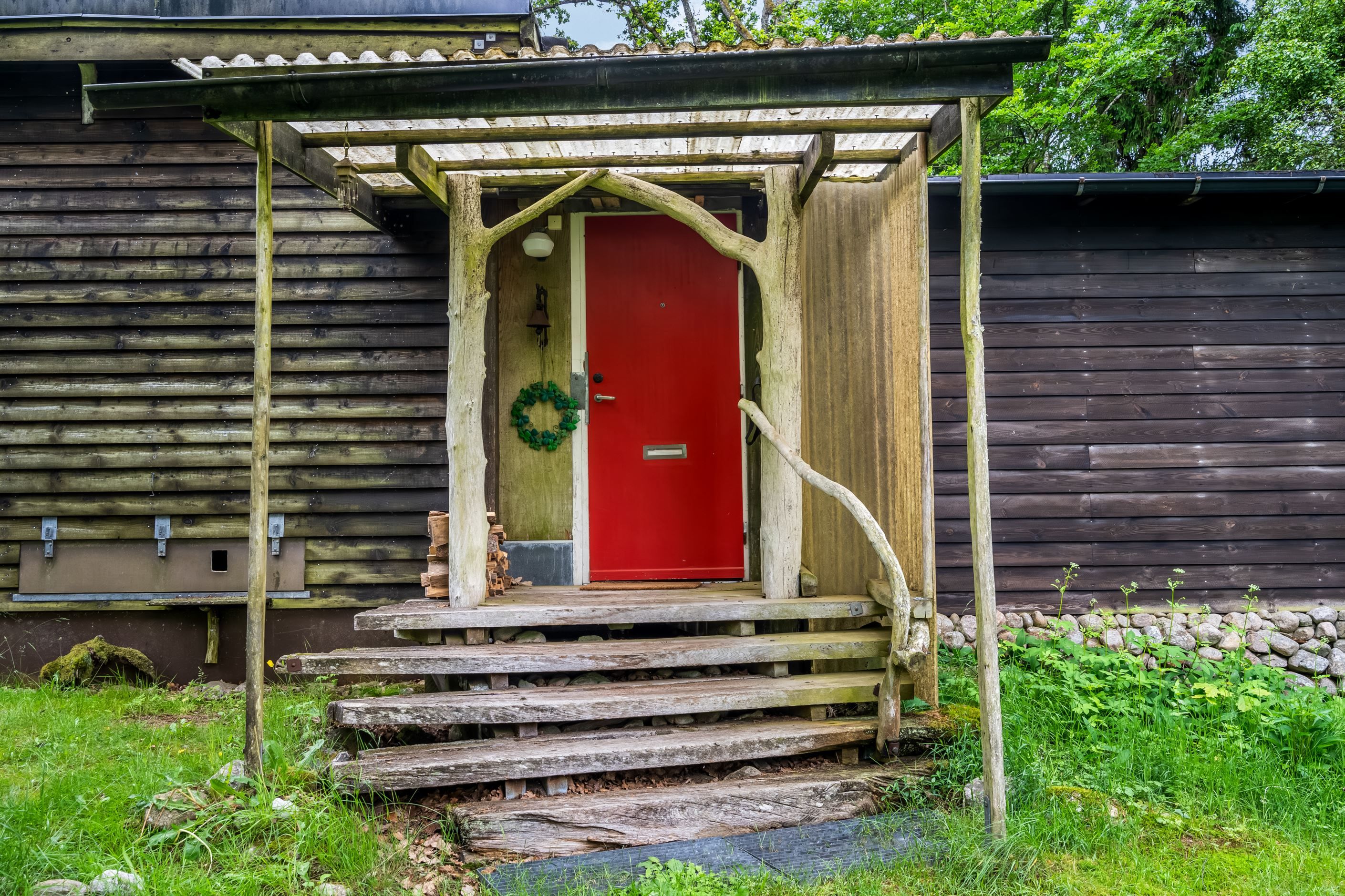 Välkommen in i stugan