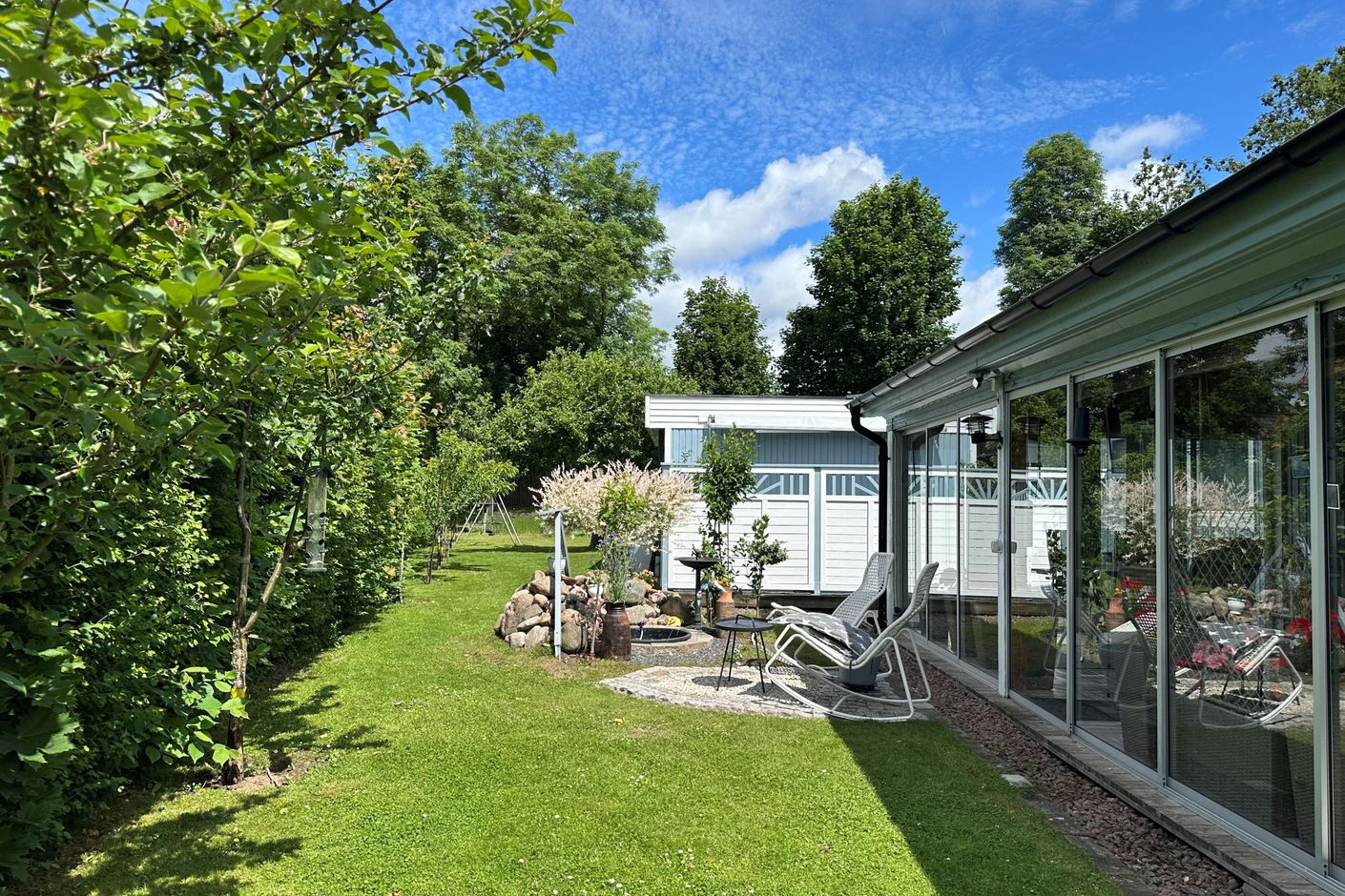 Trädgård