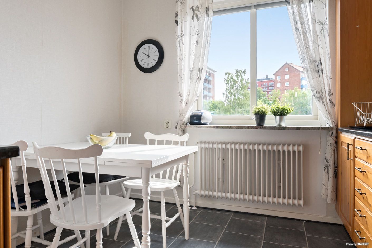 Matplats i köket