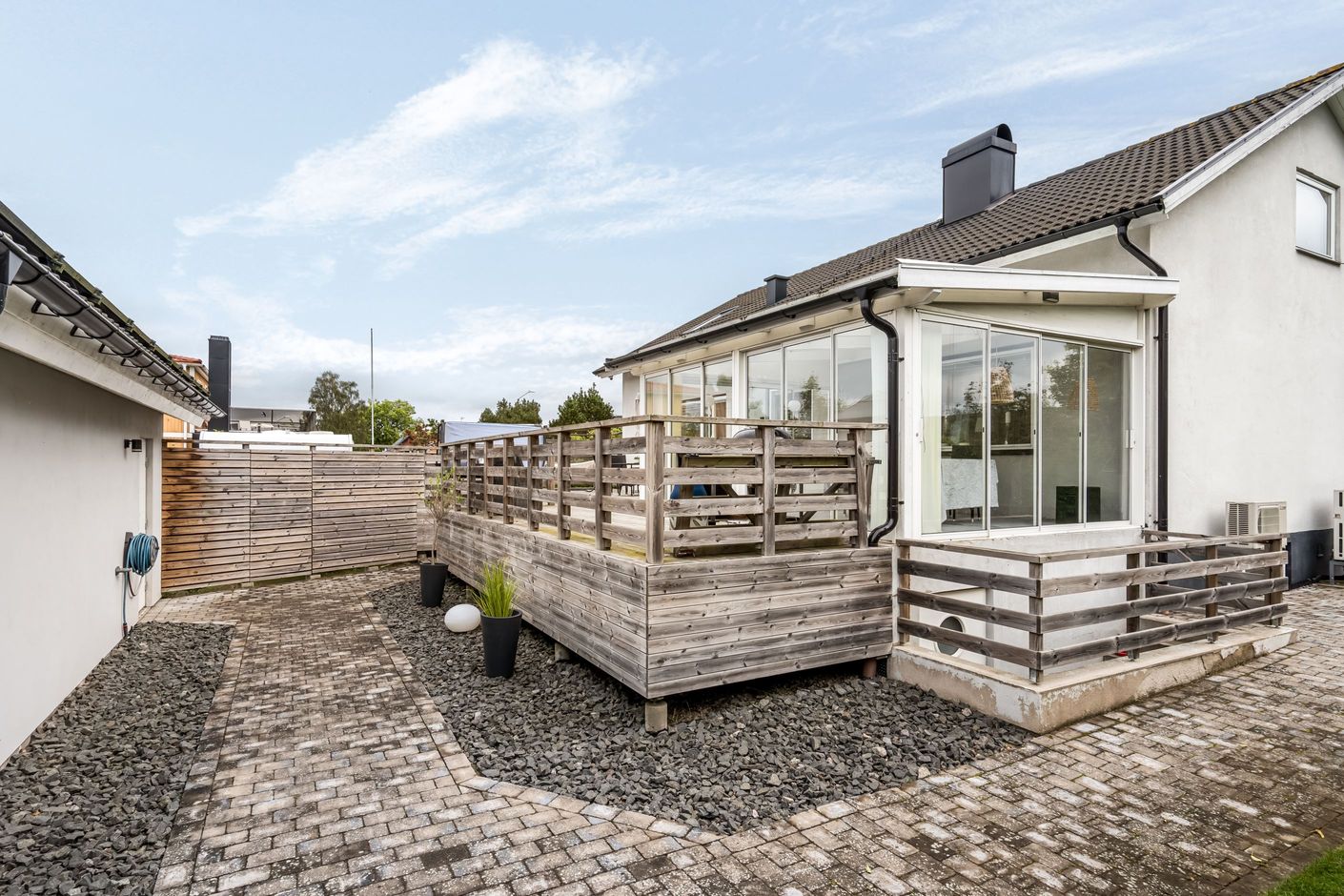 Välplanerade uteytor för umgänge och avkoppling