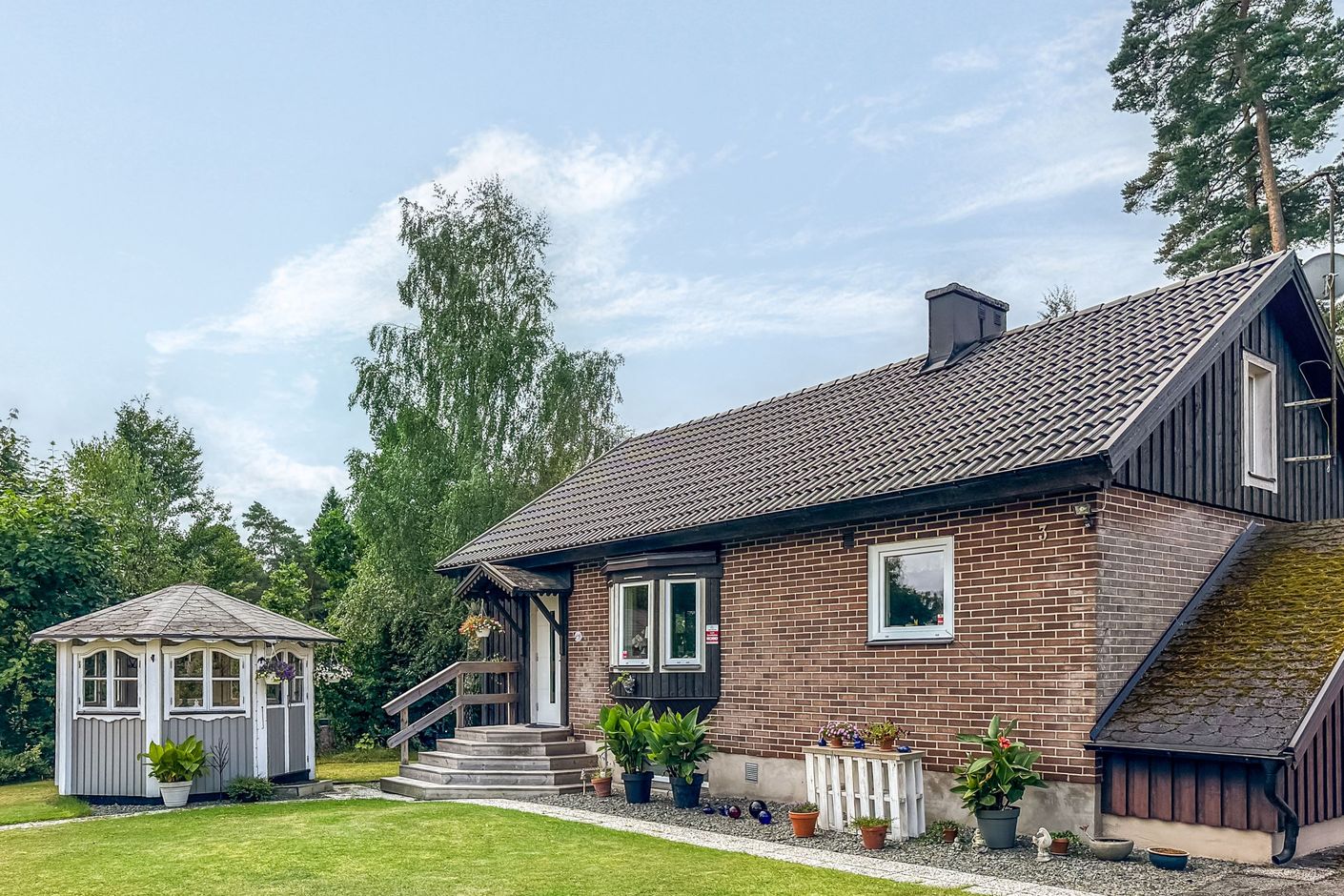 Välkomnande entré