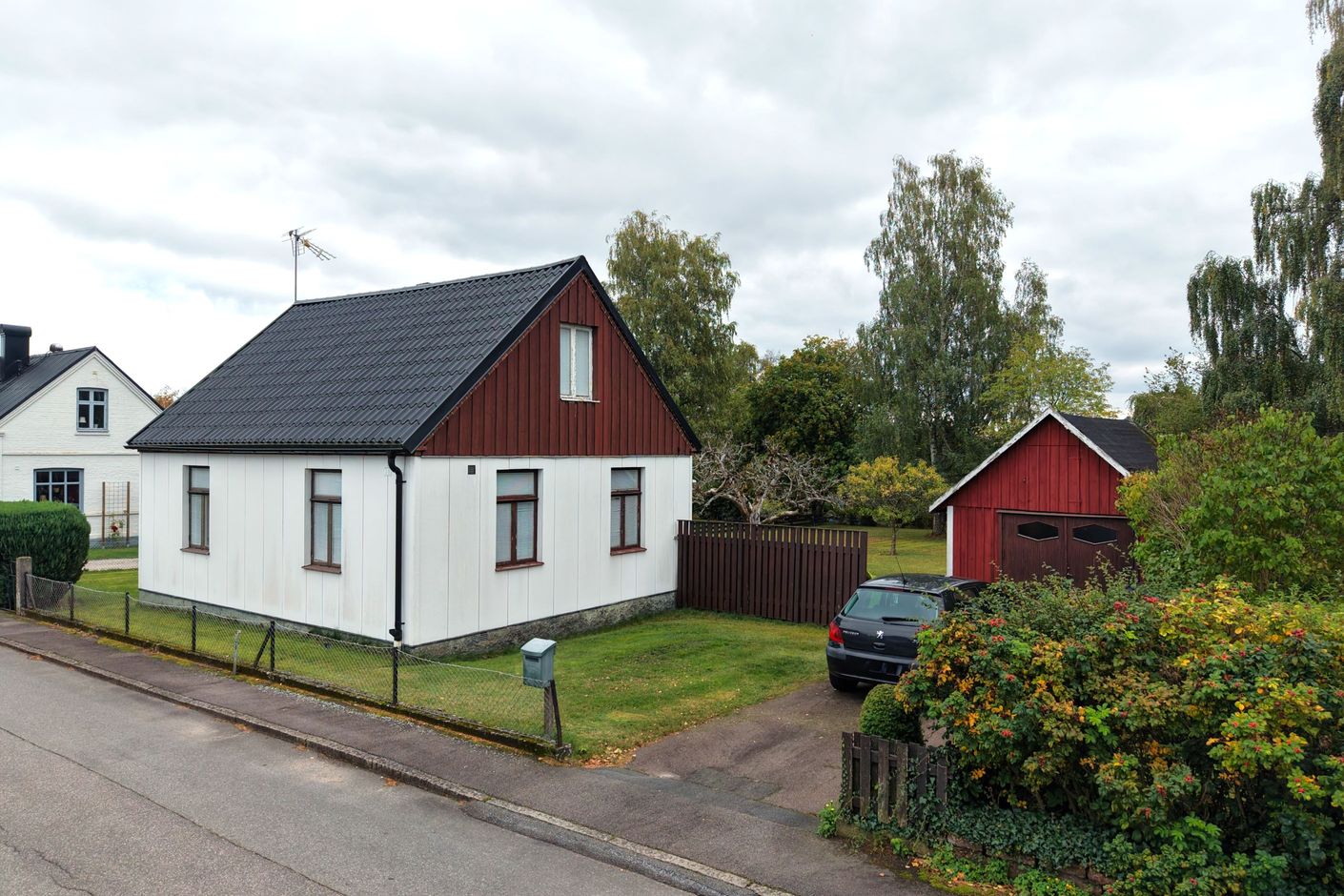 Vy från gatan
