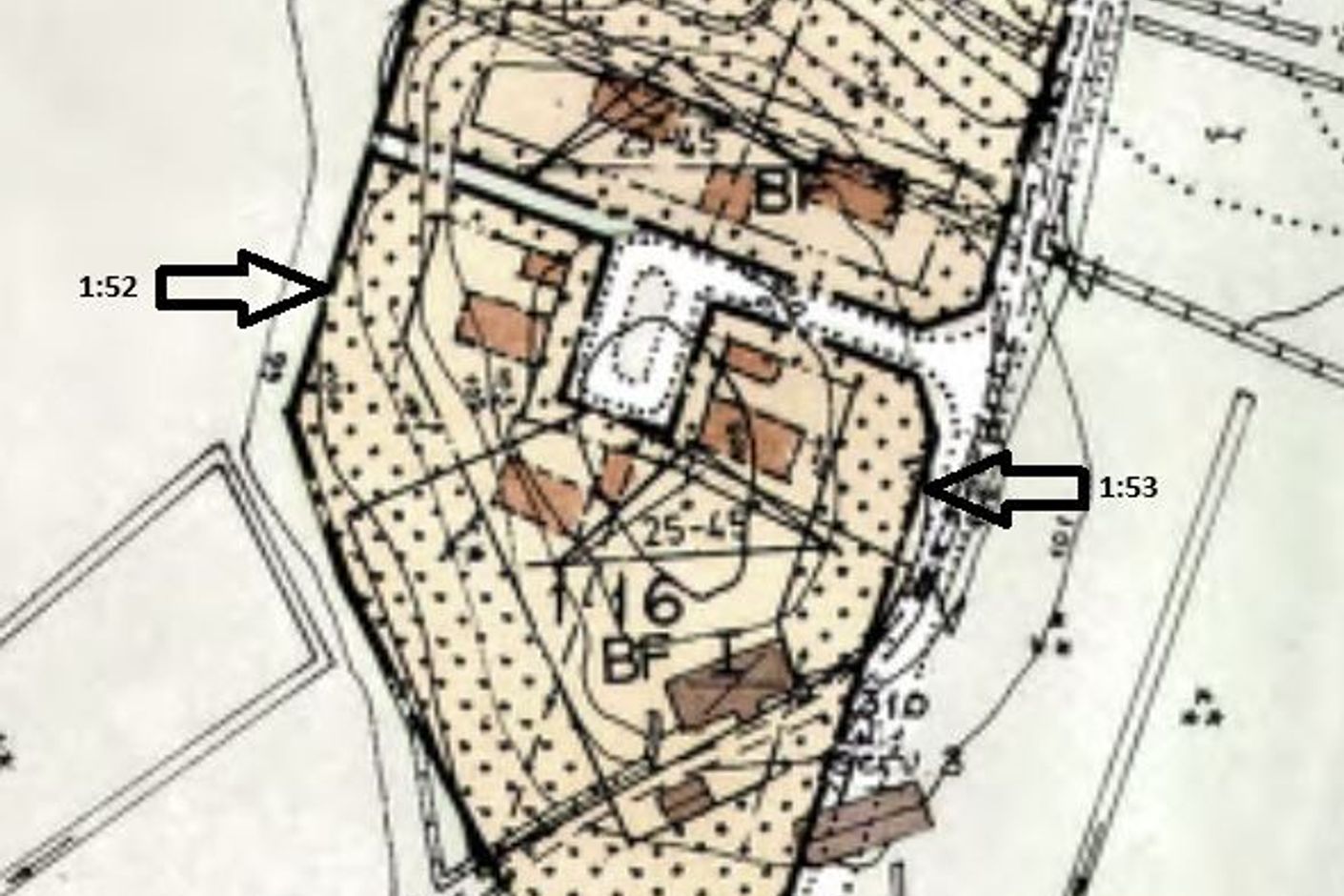 Urklipp från detaljplan