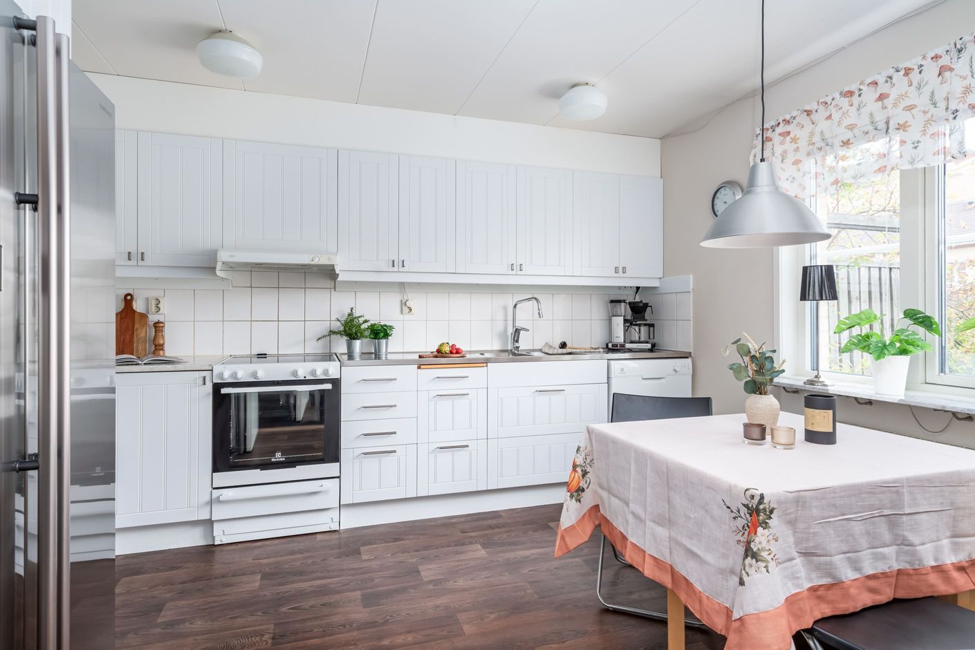 Kök med matplats