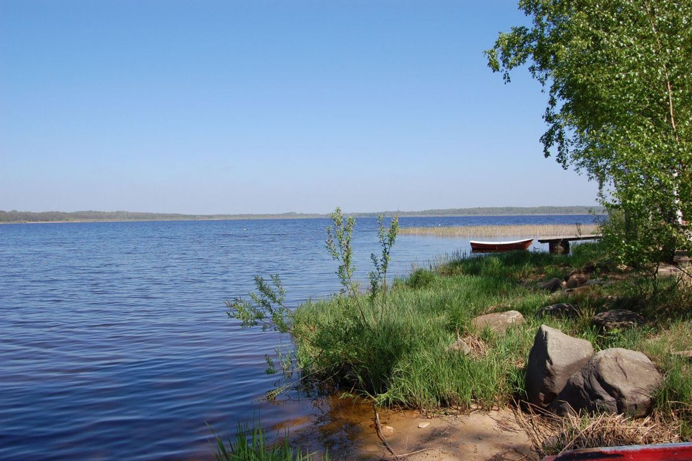 Utsikt över Finjasjön