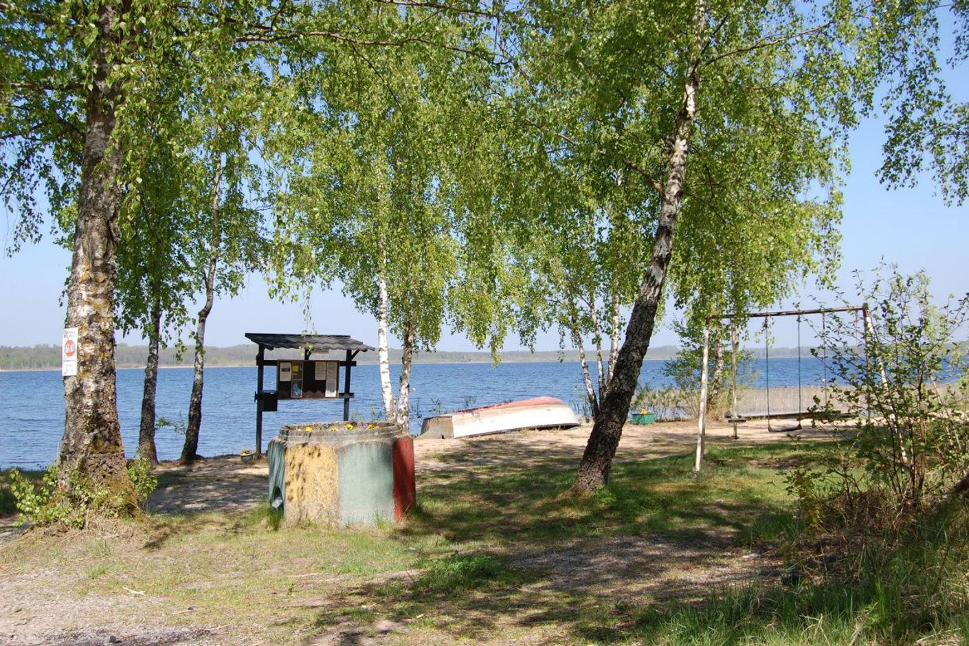 Stranden vid Finjasjön