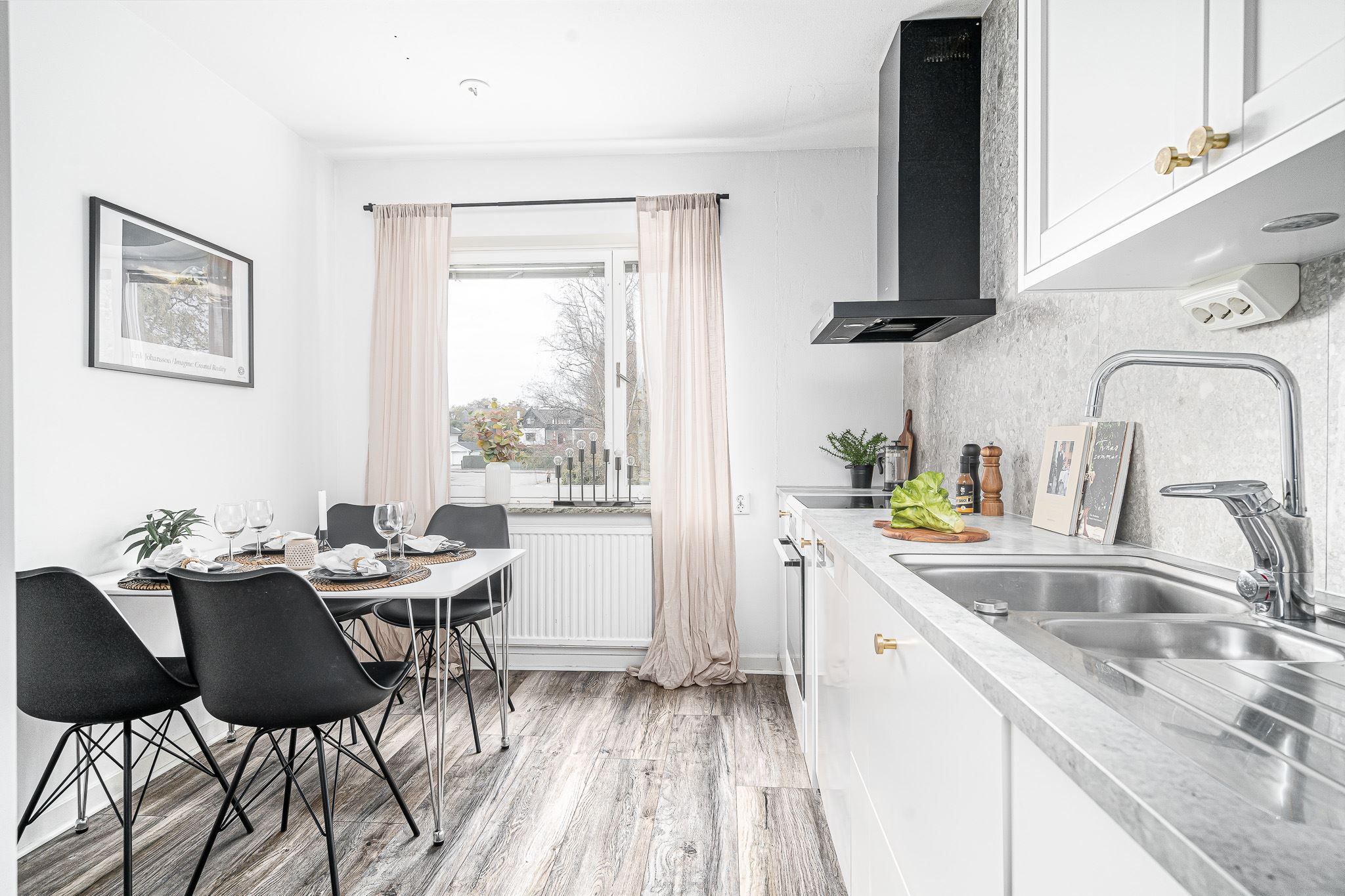 Kök med matplats