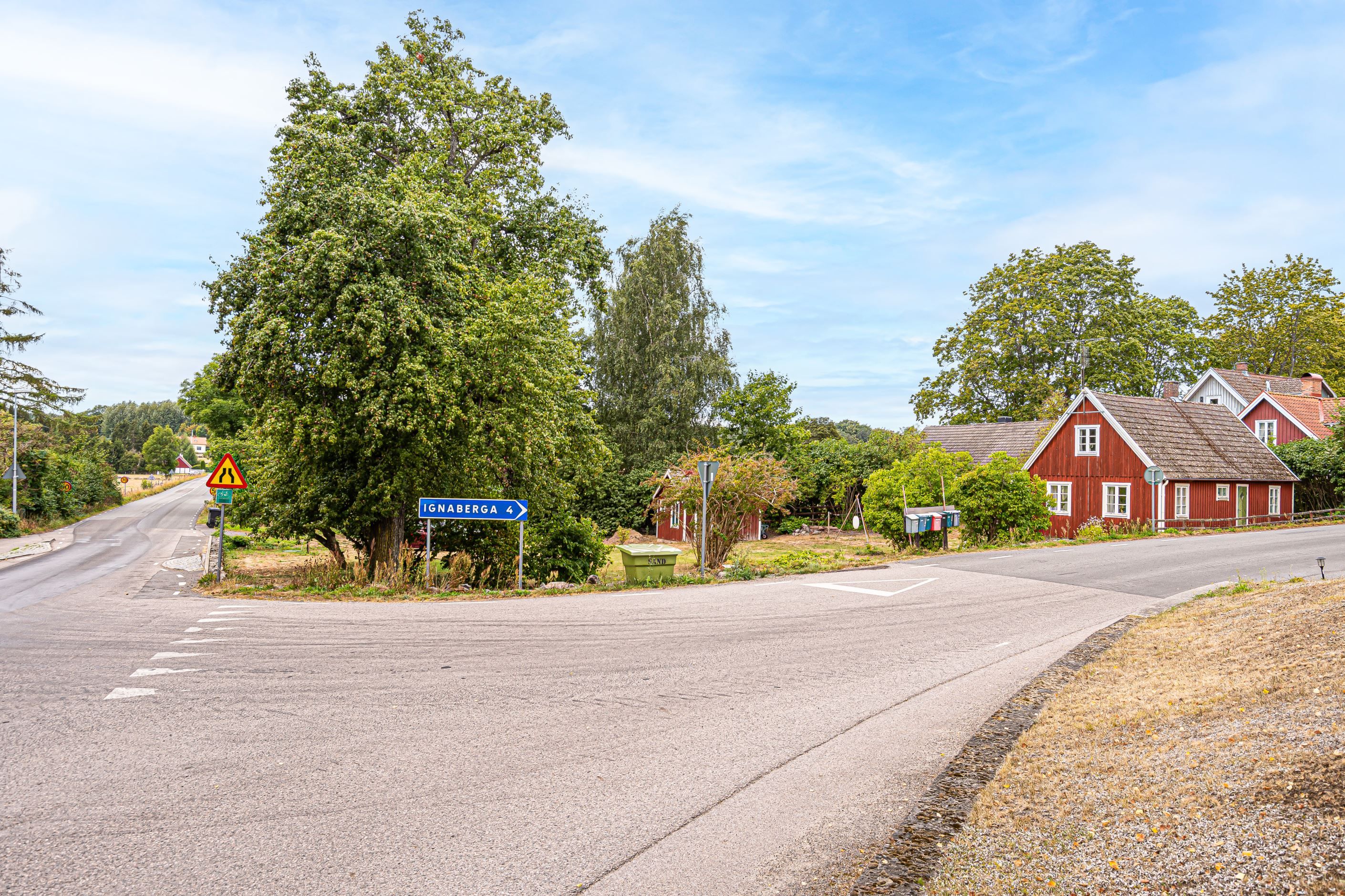 Husets läge i Lommarp