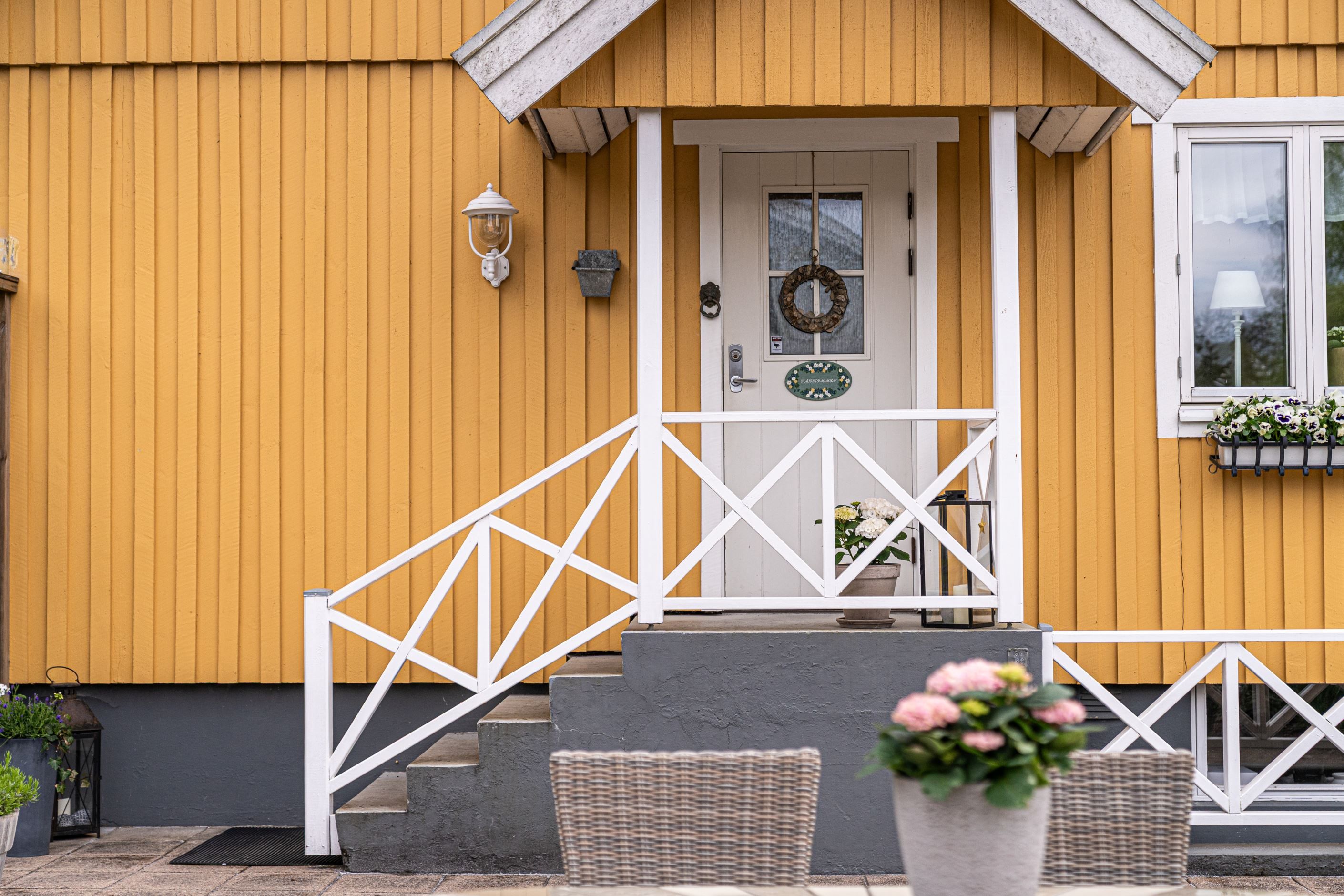 Välkomnande entré
