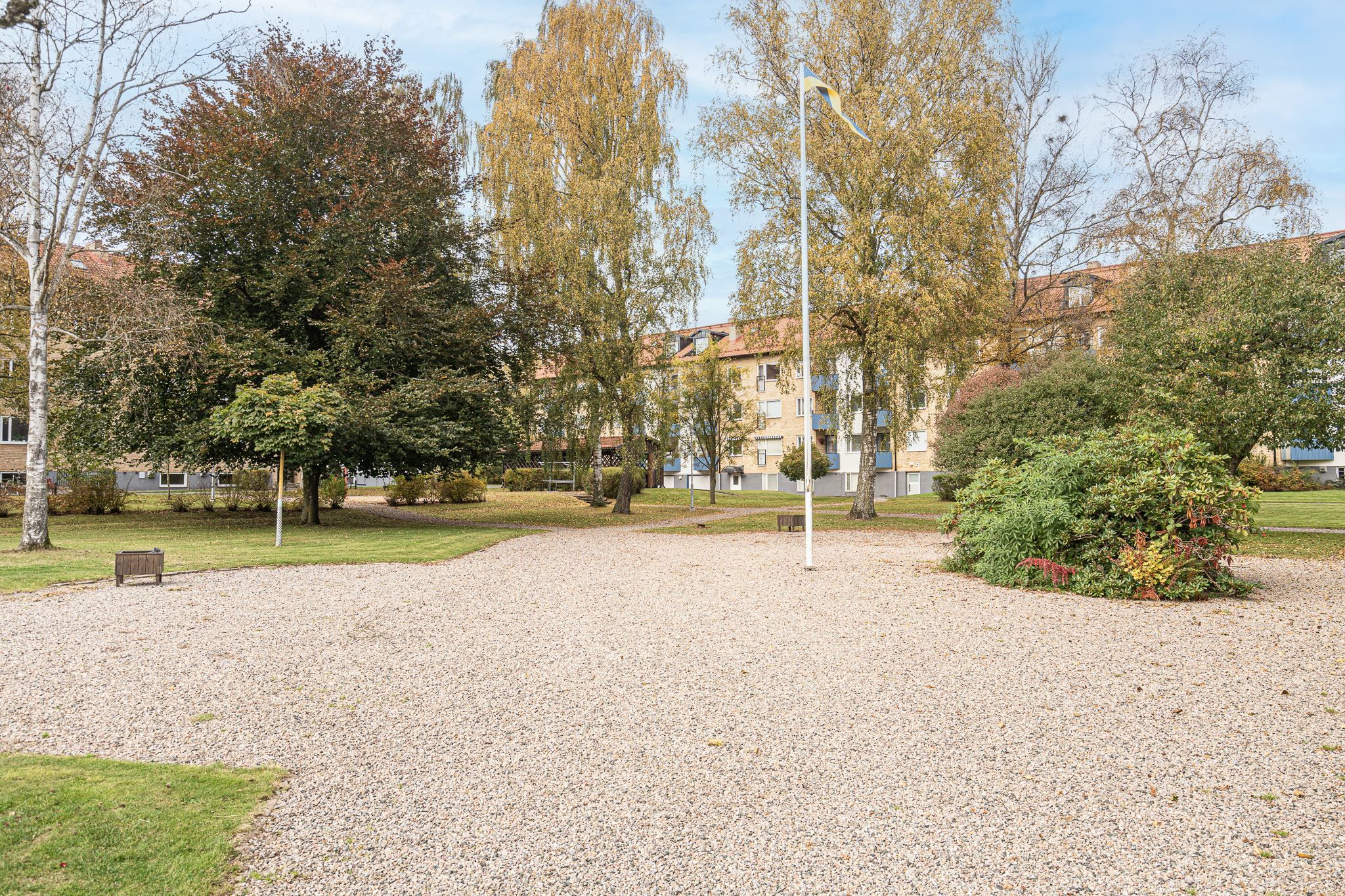 Parkliknande område