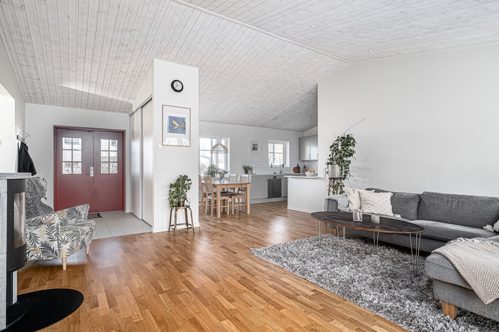 Öppen planlösning med en härlig känsla av rymd