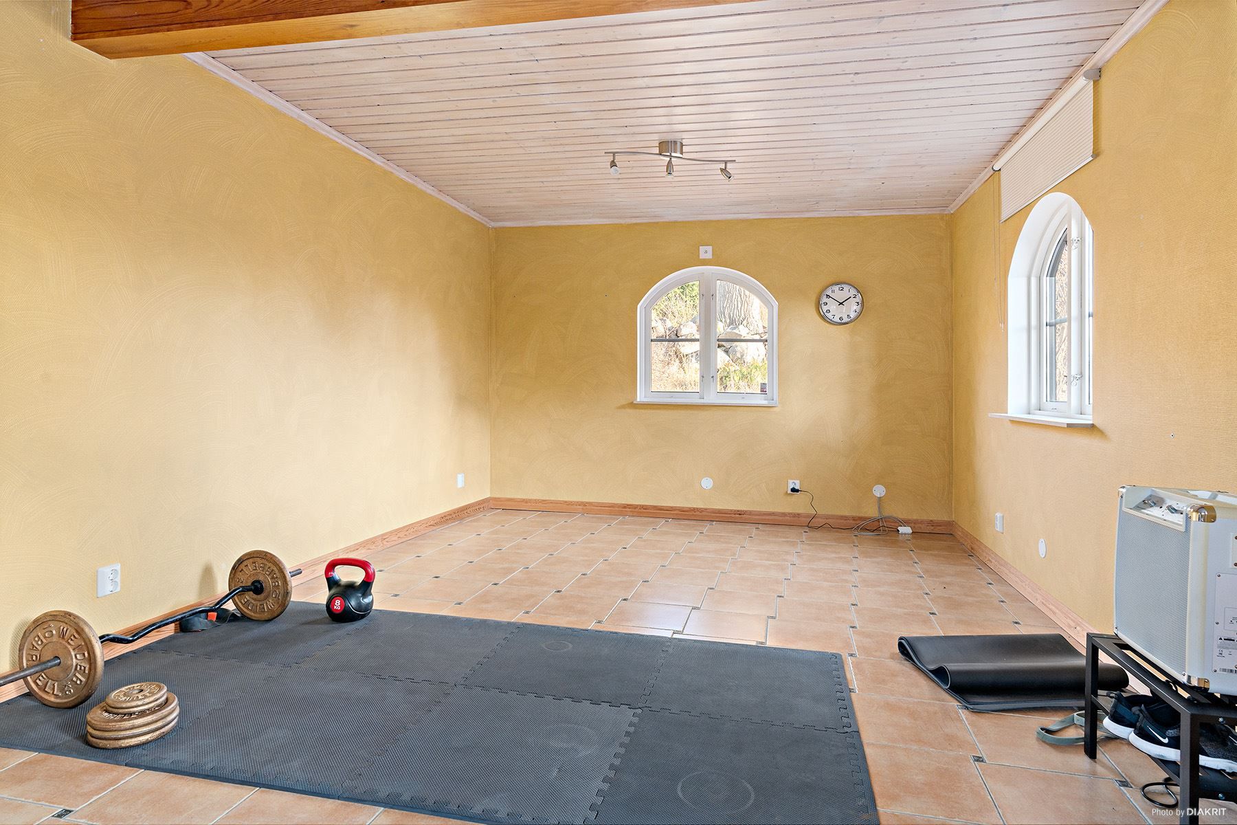 Kontor/gym ekonomibyggnad