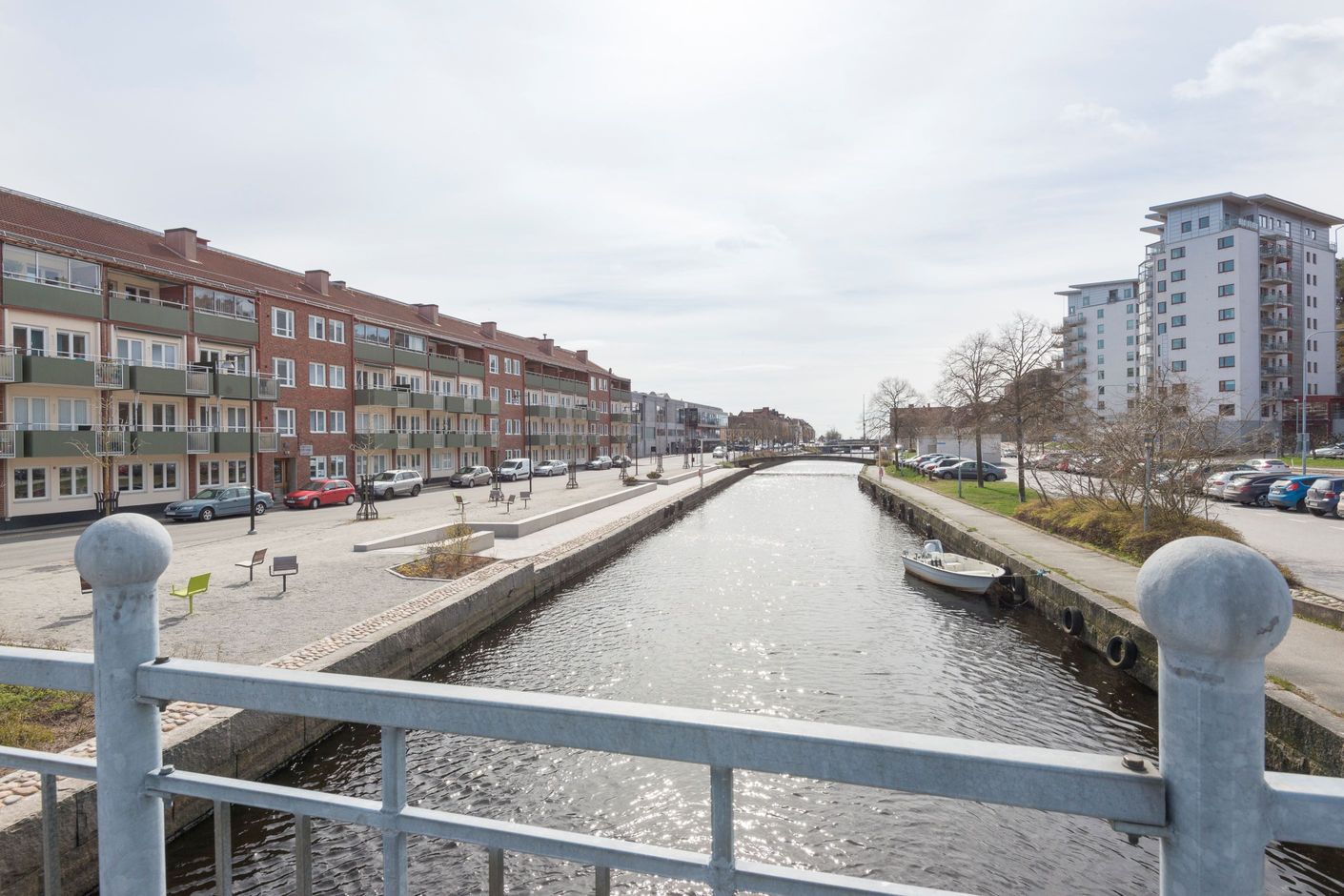 Mieån som ringlar sig genom staden och ut i havet!