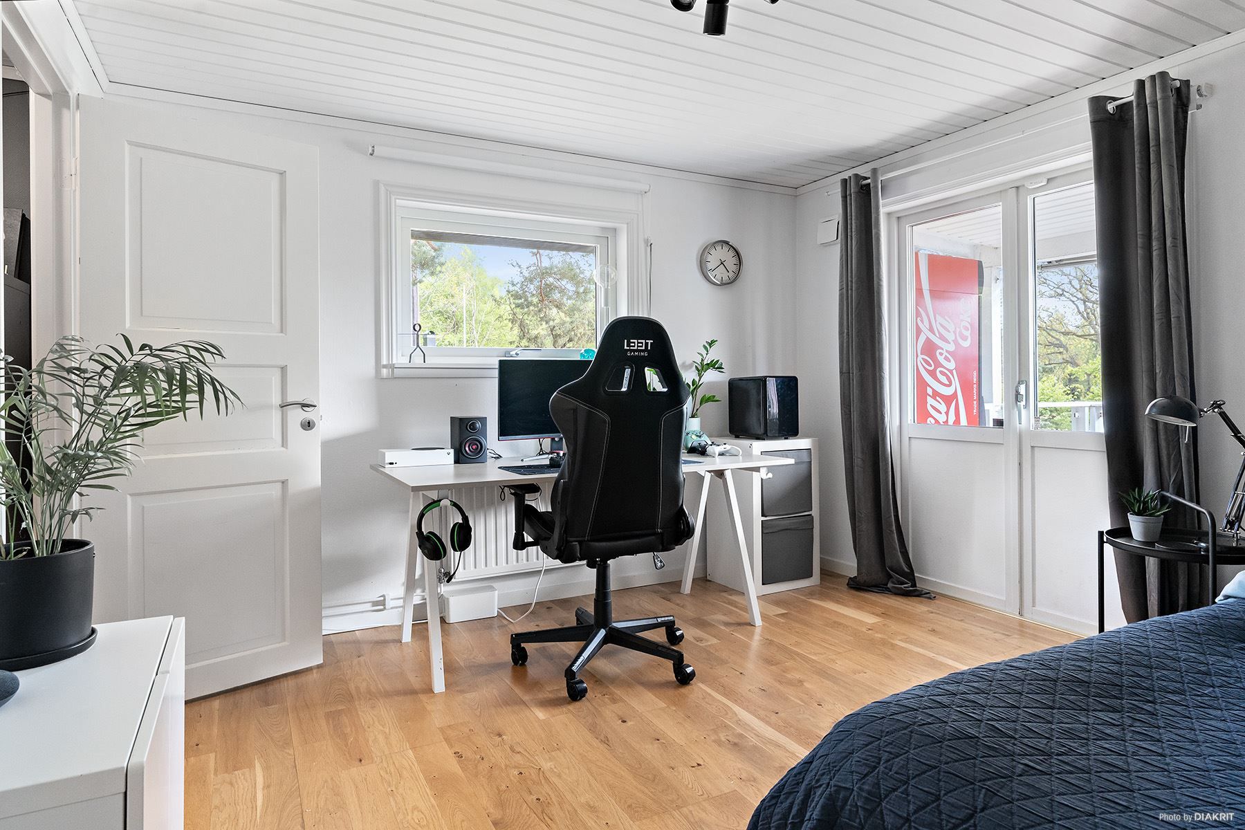 Sovrum med eget badrum