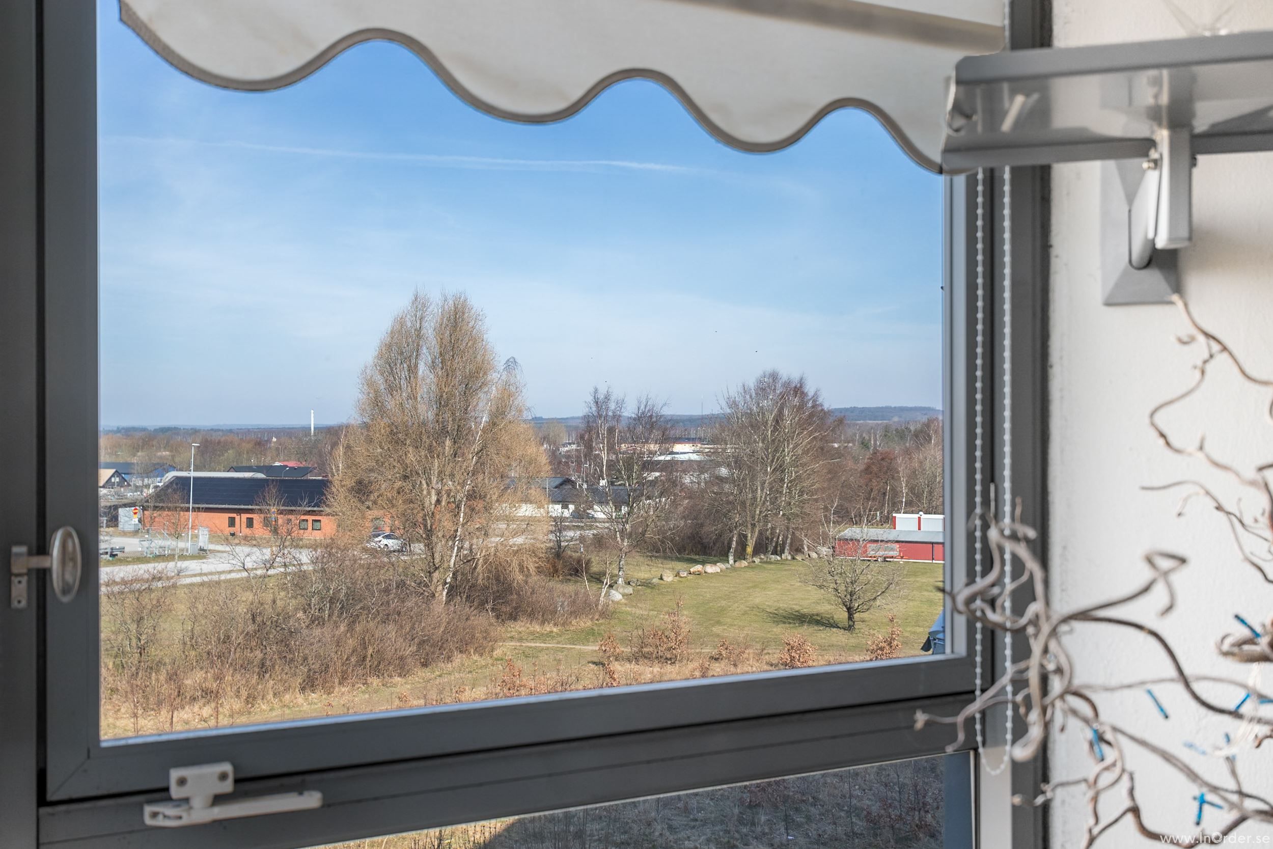 Utsikt från balkong