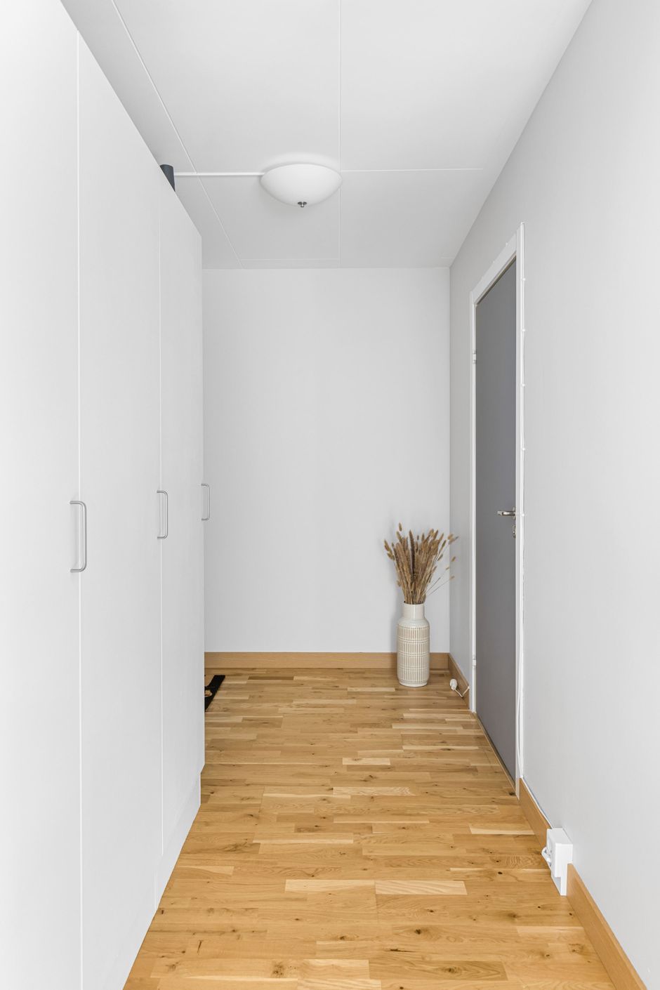 Hall med goda förvaringsmöjligheter