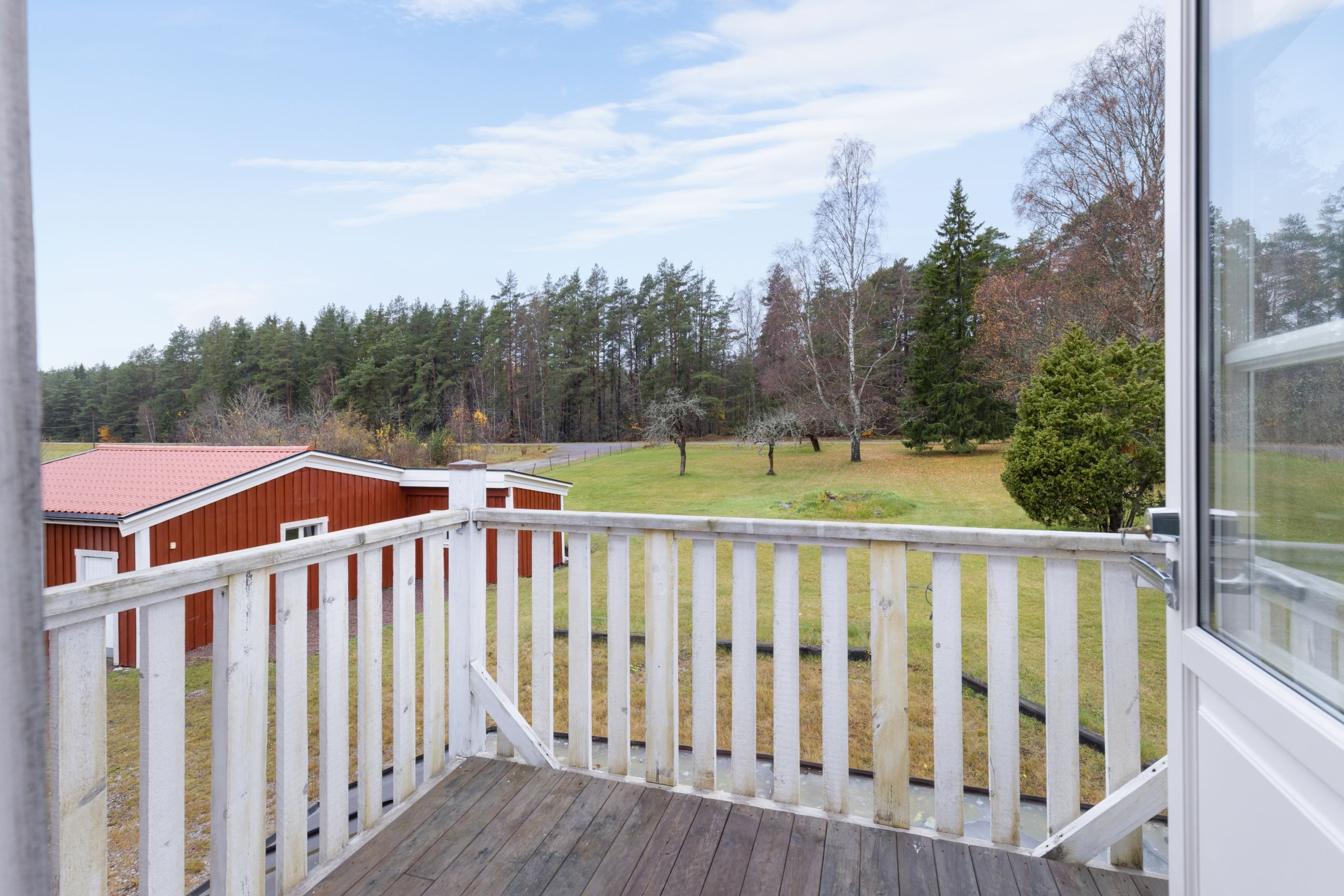 Balkong från sovrum