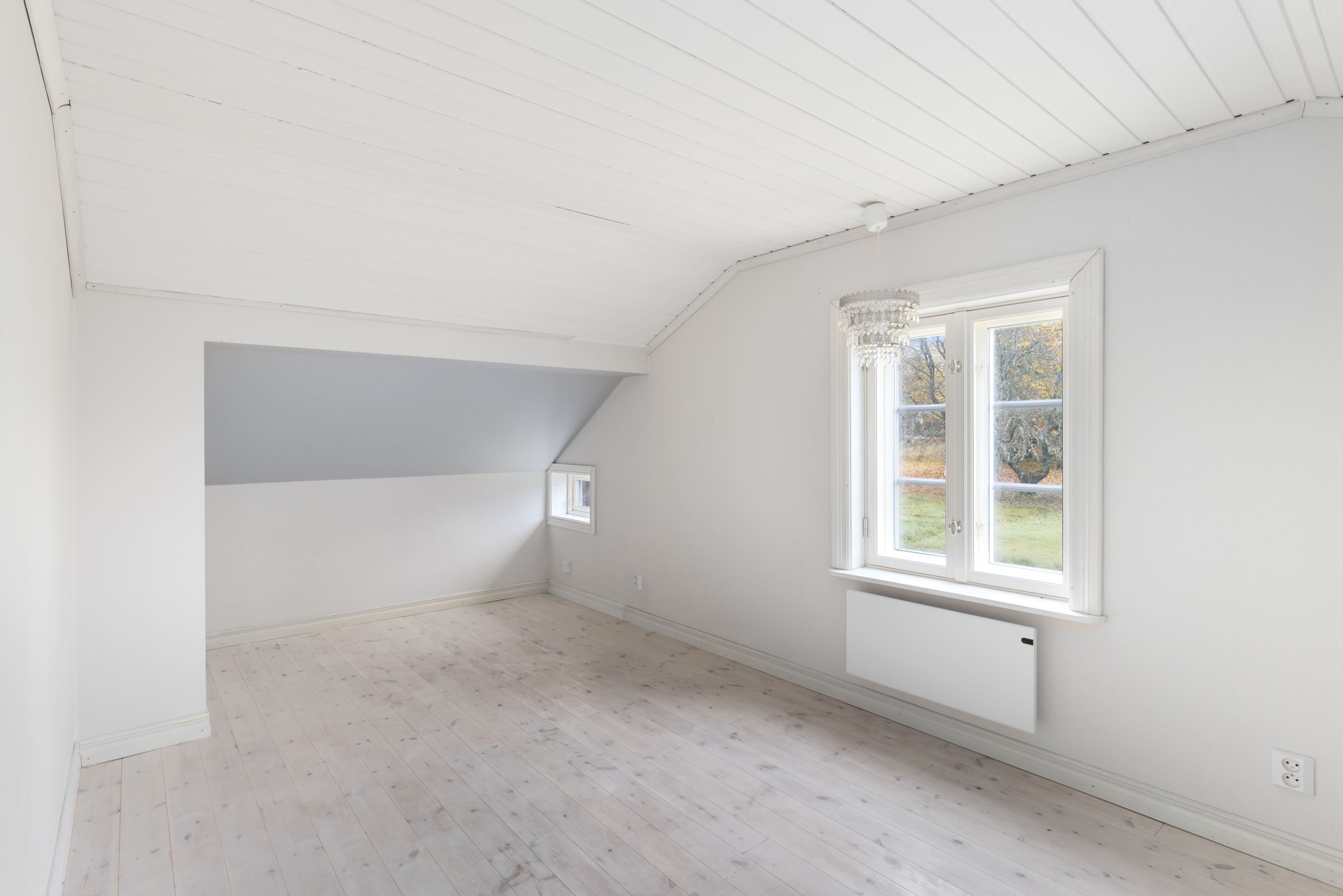 Sovrum på övre plan