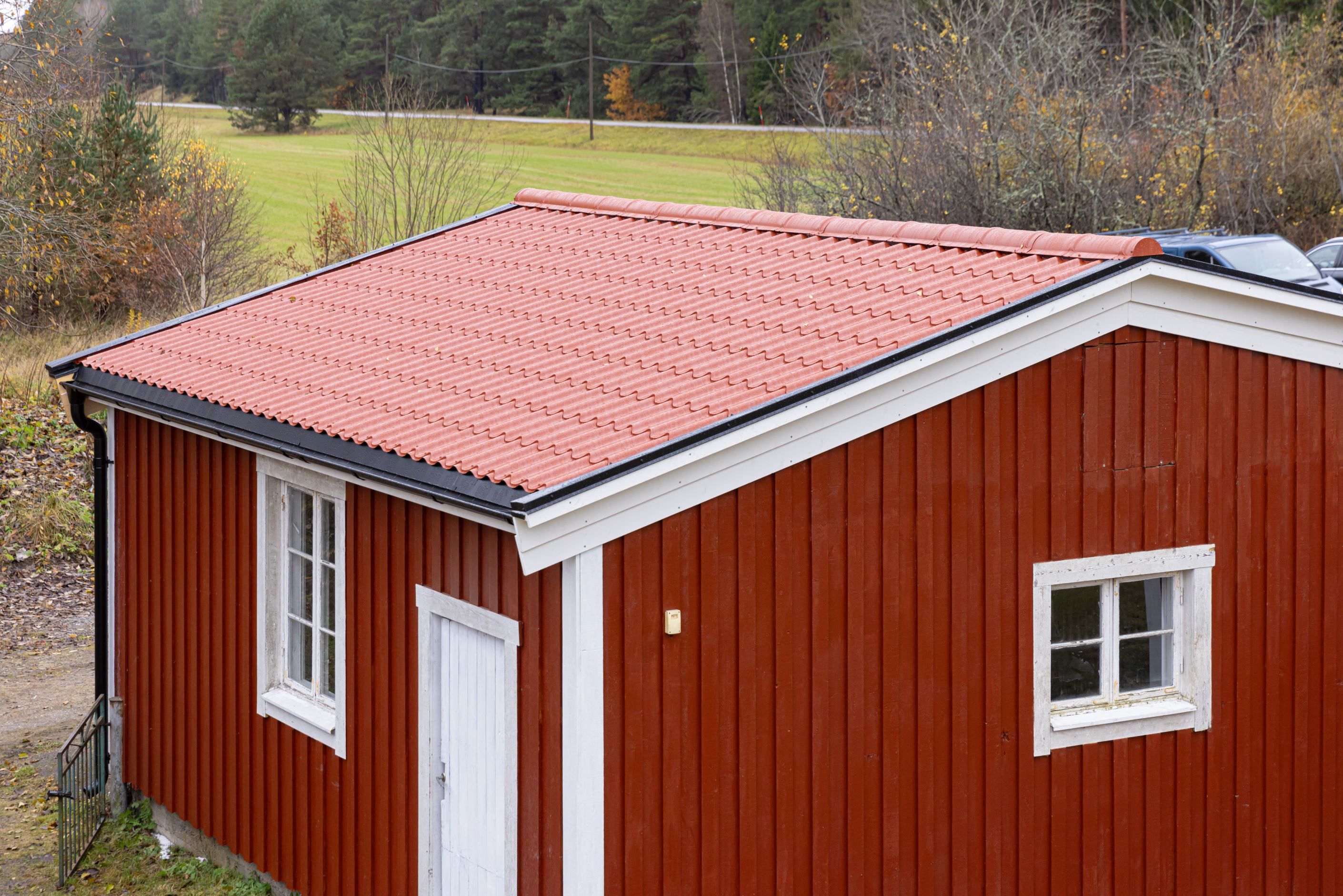 Nytt tak på garaget