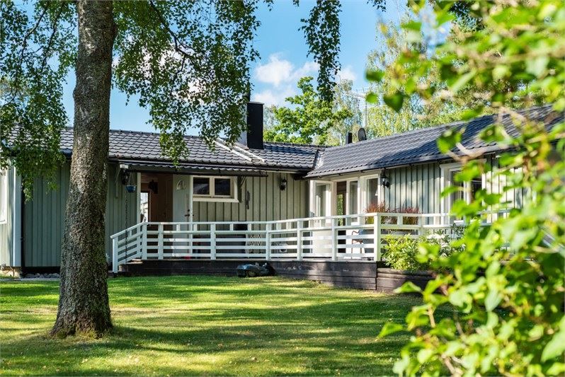 Baksida av tomten