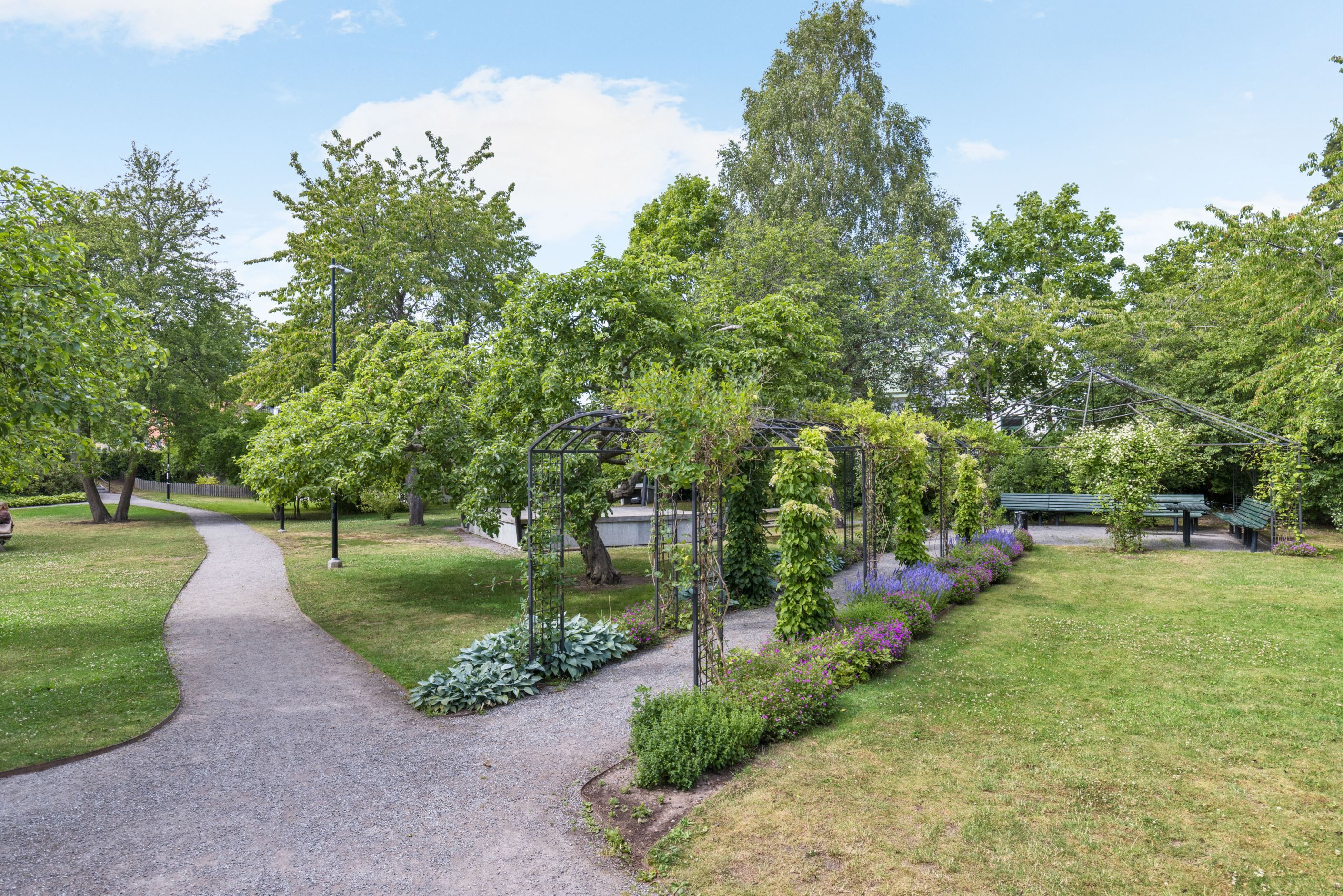 Området utanför huset